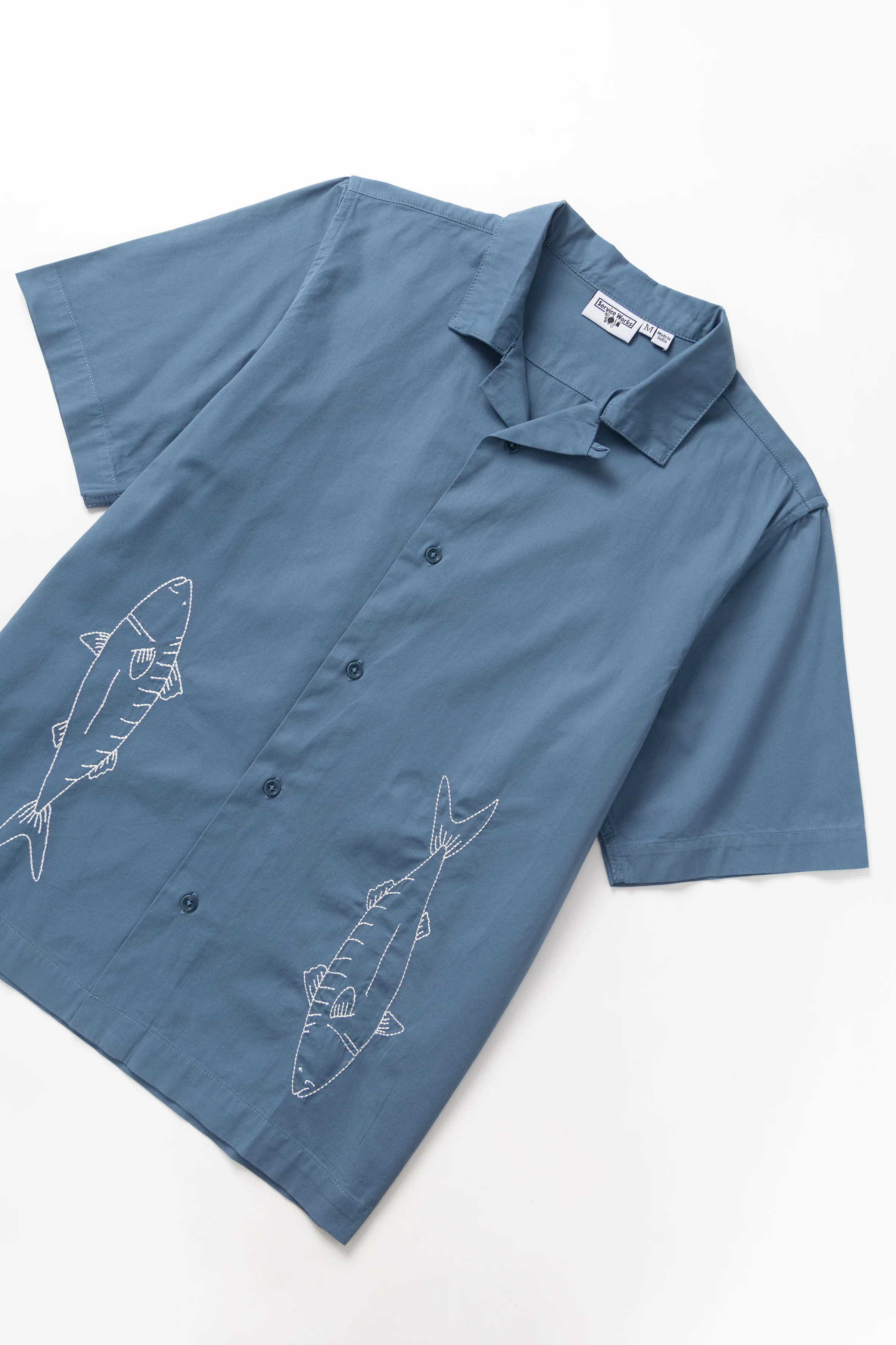 Mackerel Shirt - Slate - Image 3
