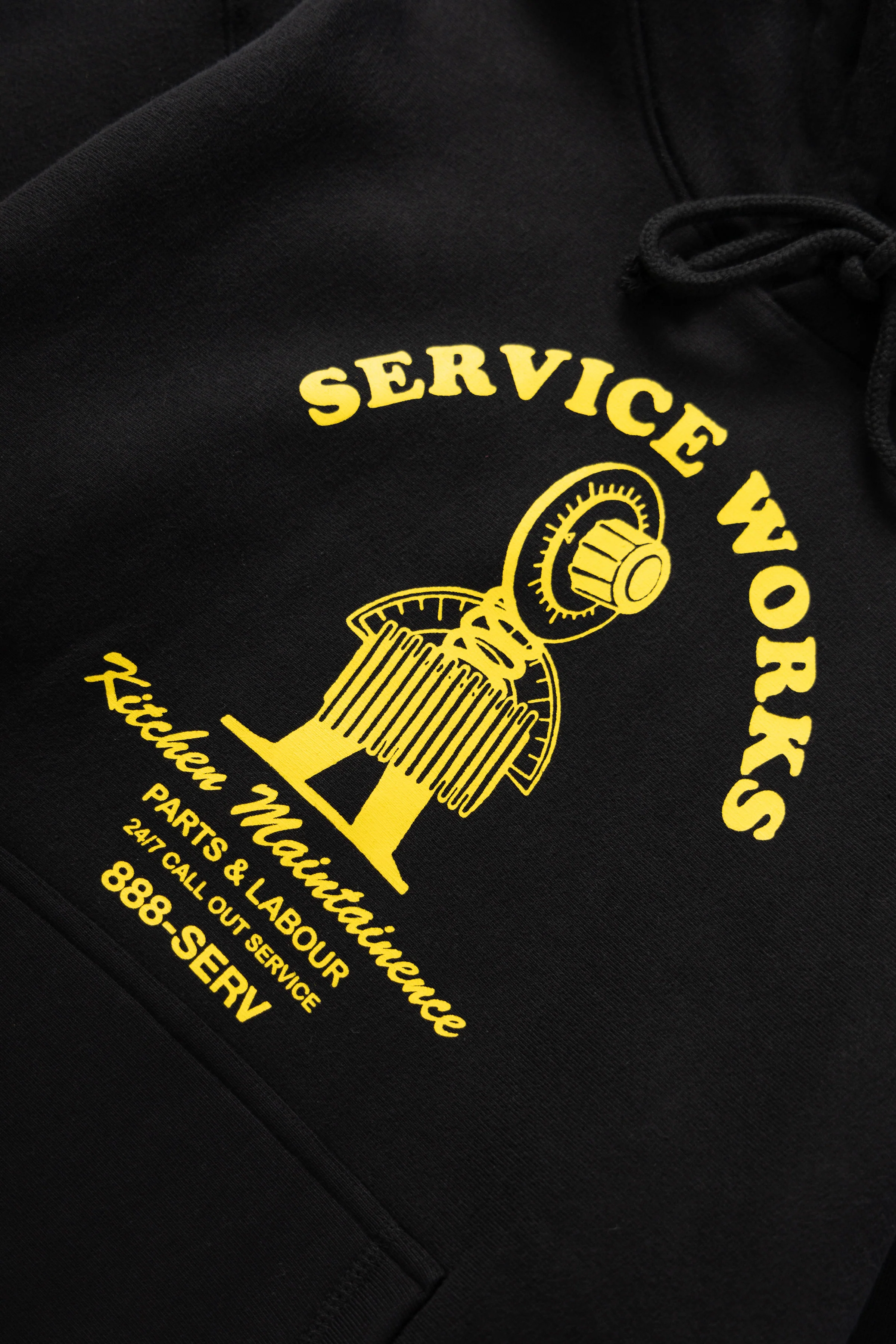 Maintainence Hoodie - Black - Image 5