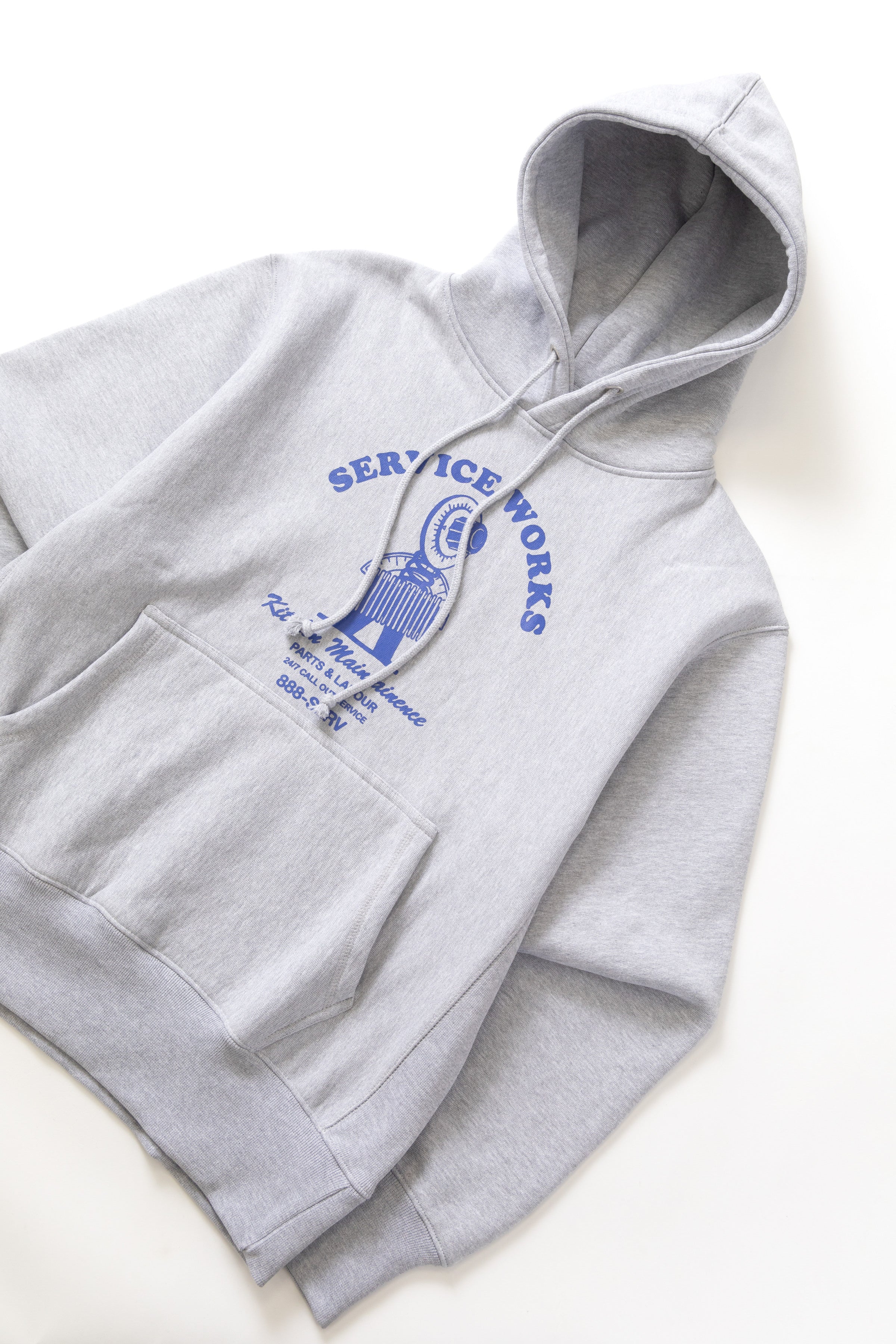 Maintainence Hoodie - Heather Grey - Image 2