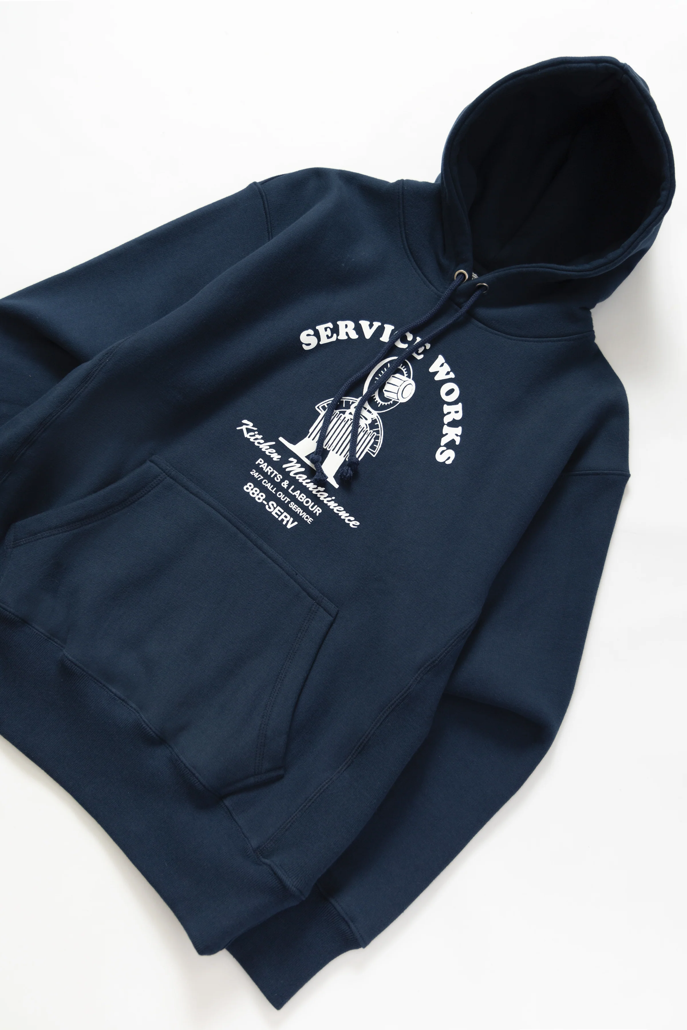 Maintainence Hoodie - Navy - Image 2