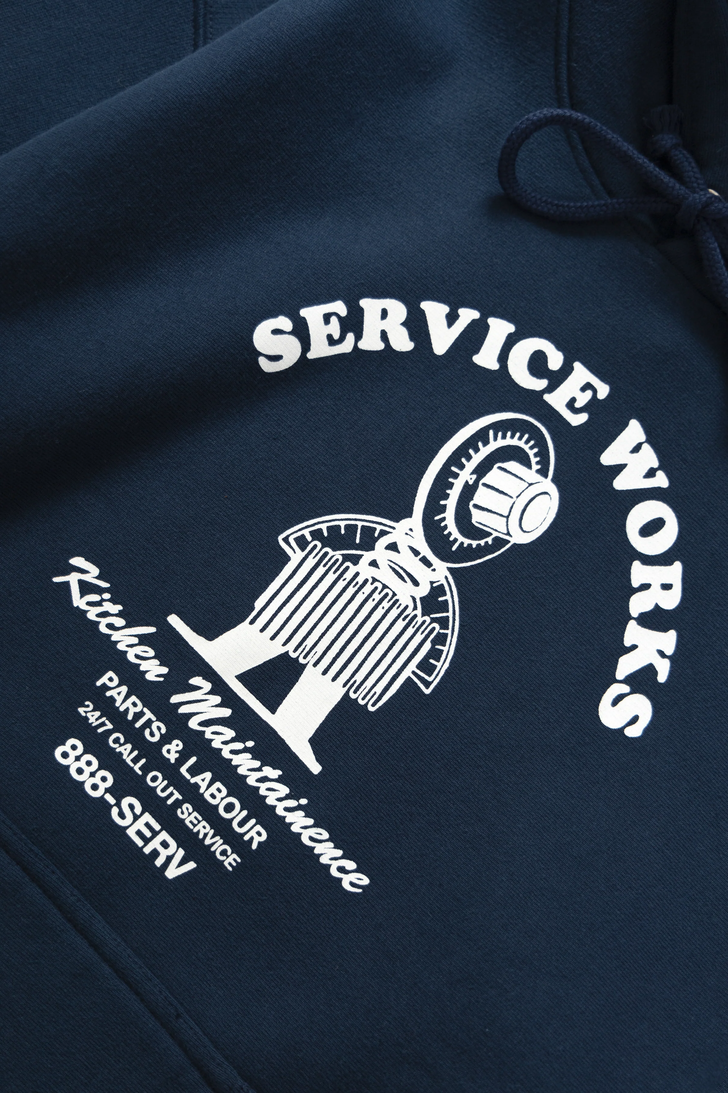 Maintainence Hoodie - Navy - Image 5