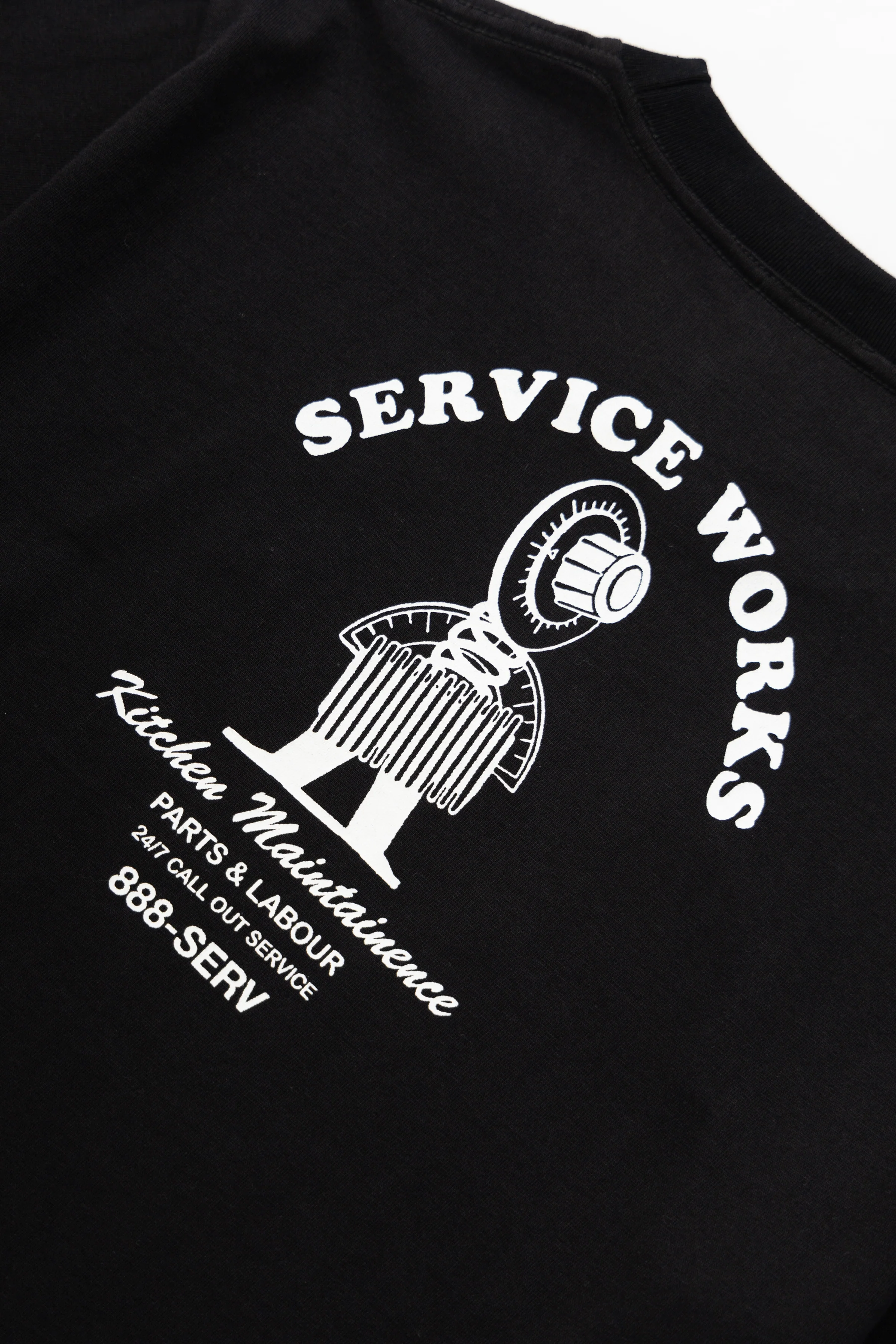 Maintainence Tee - Black - Image 6