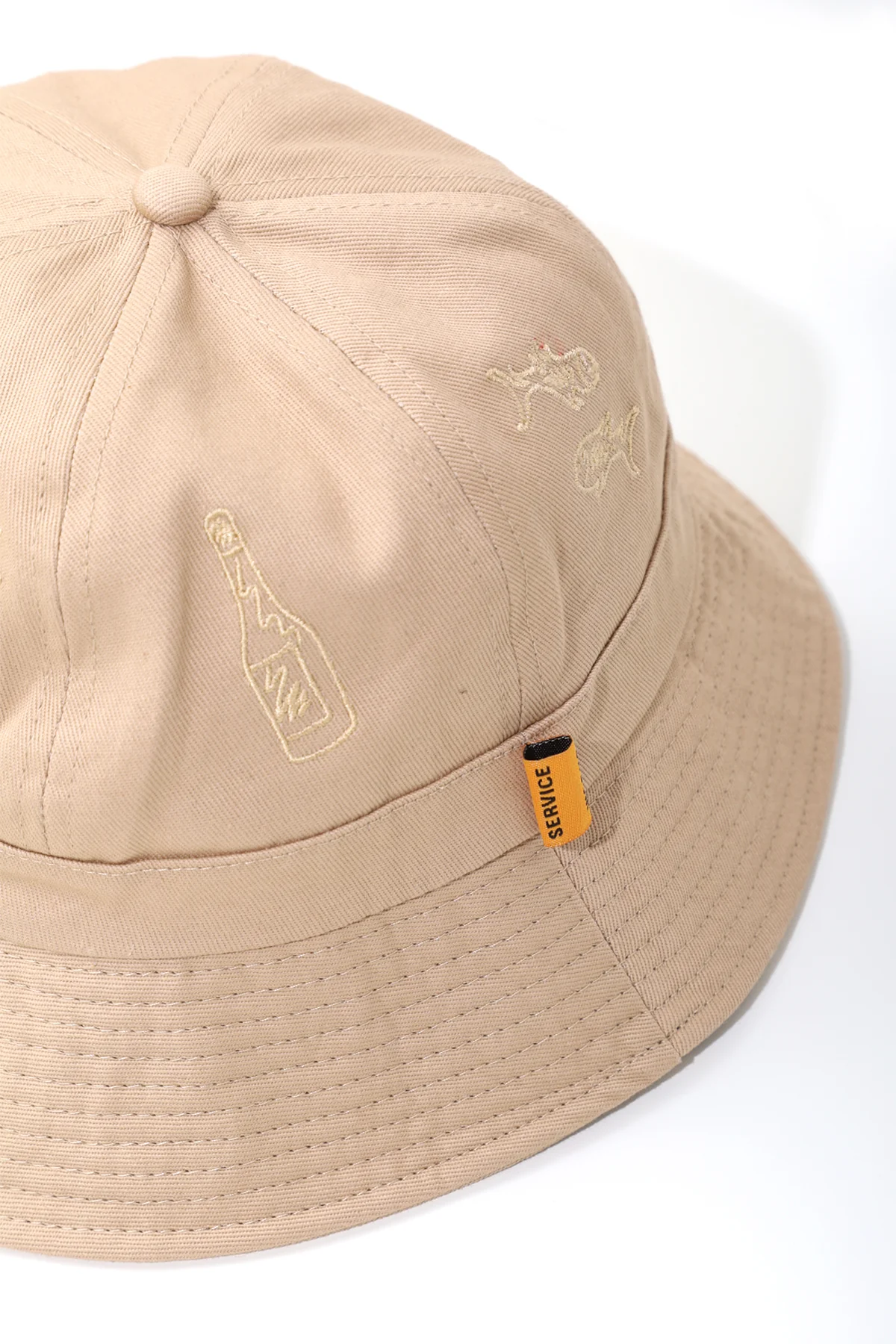 Mardi Bucket Hat - Khaki - Image 3