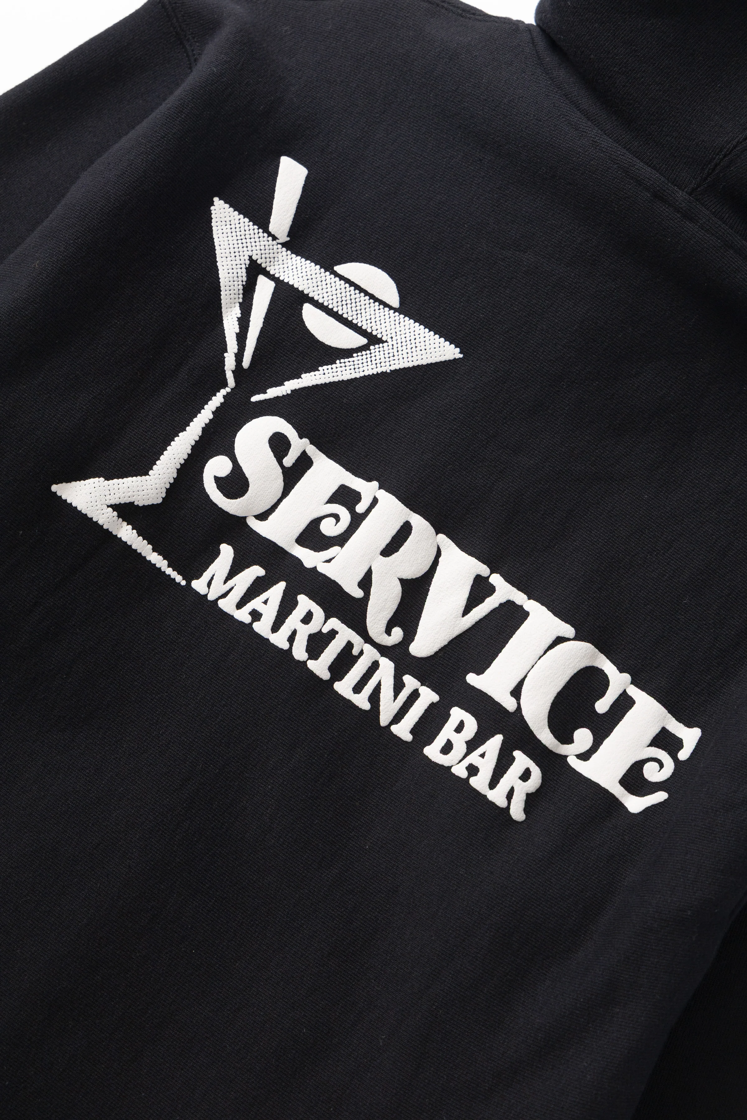 Martini Zipper Hoodie - Black - Image 6
