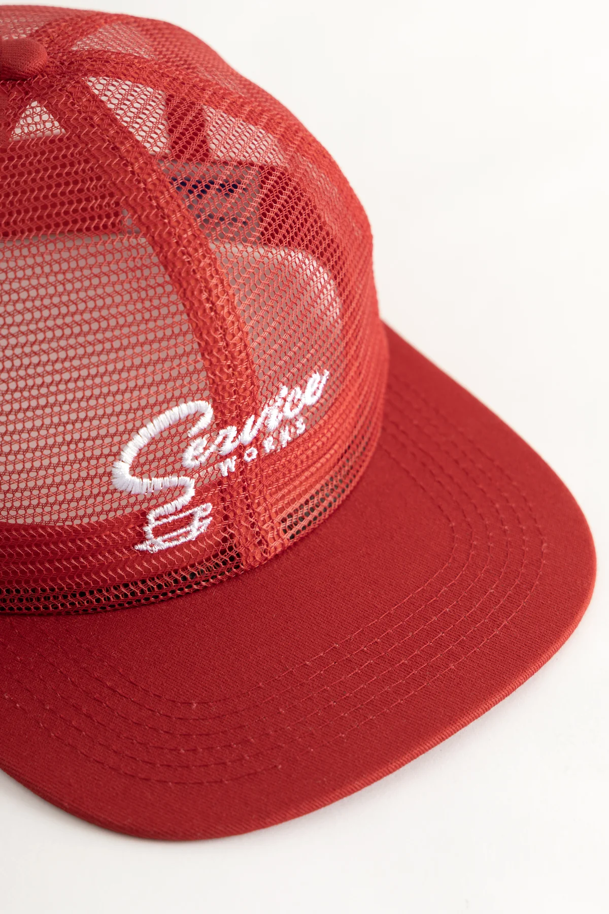 Mesh Espresso Cap - Red - Image 2