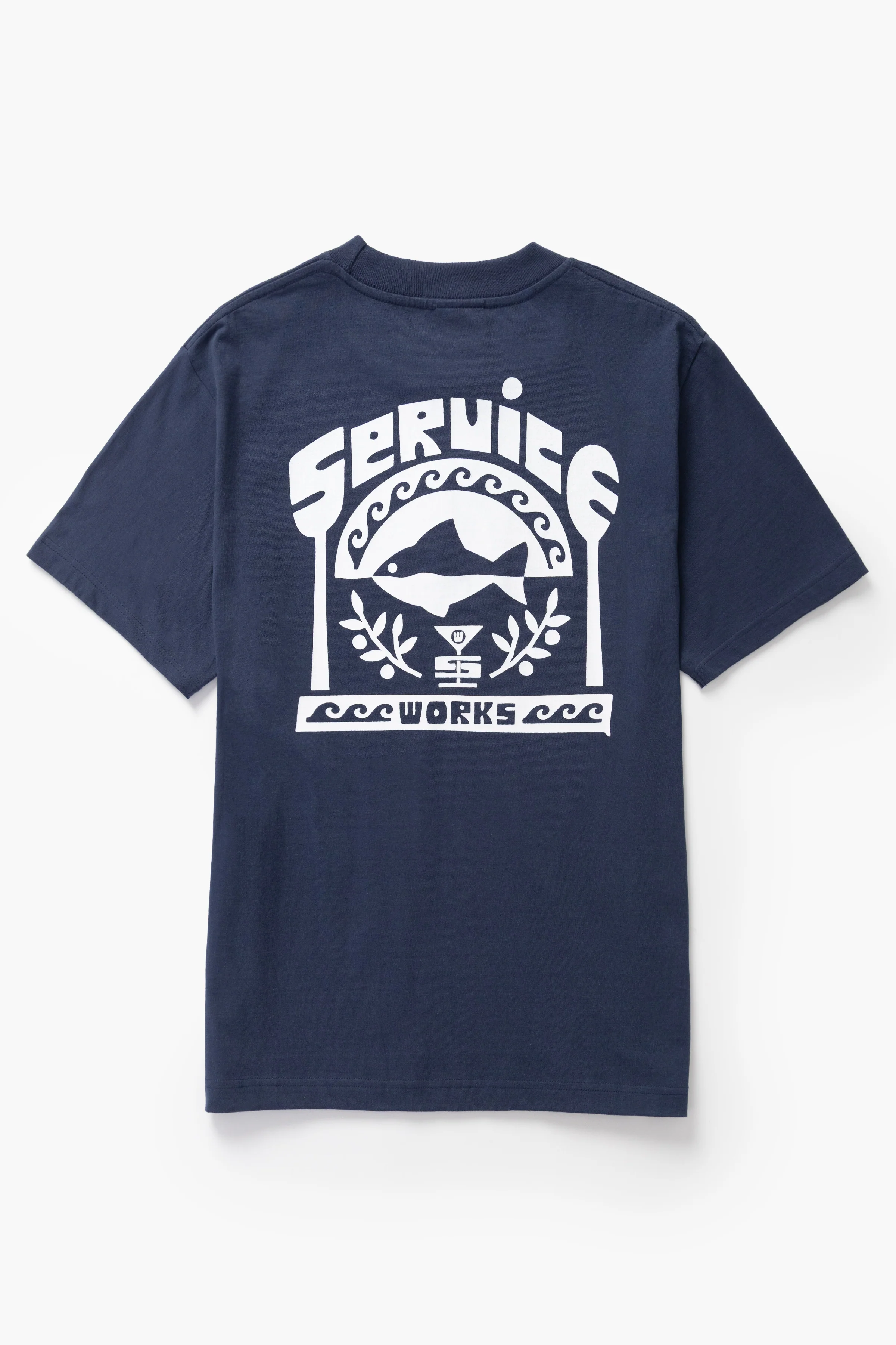 Milos Tee - Navy - Image 2