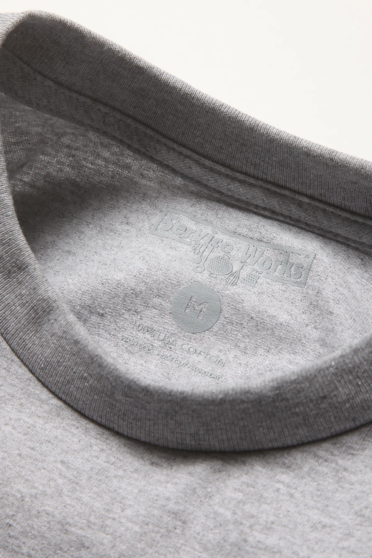 Mind, Body and Soul Tee - Ash - Image 3