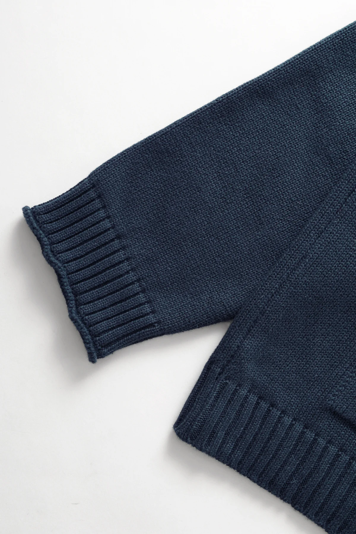 Mock Smock Sweater - Navy - Image 5