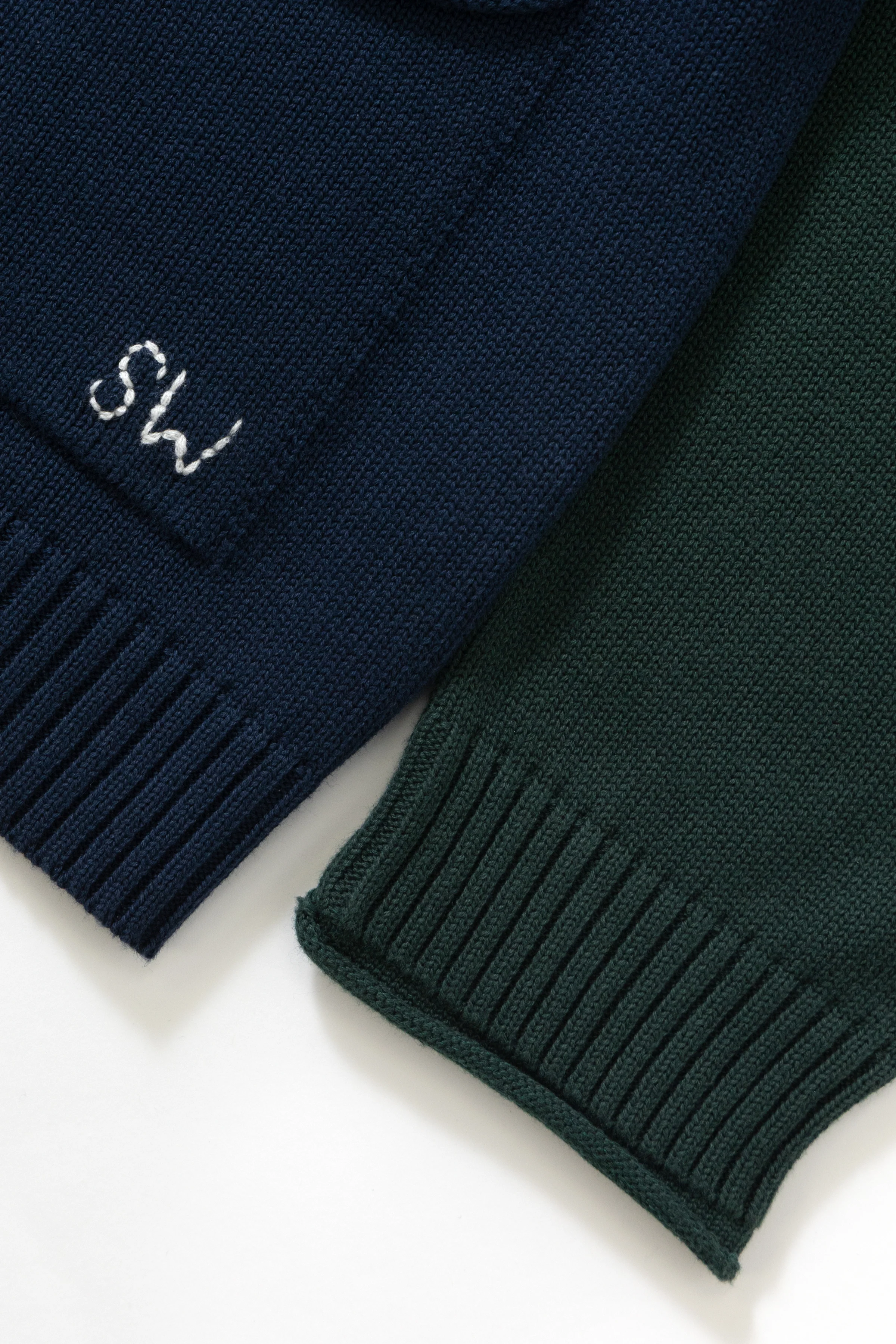 Mock Smock Sweater - Tricolour - Image 6