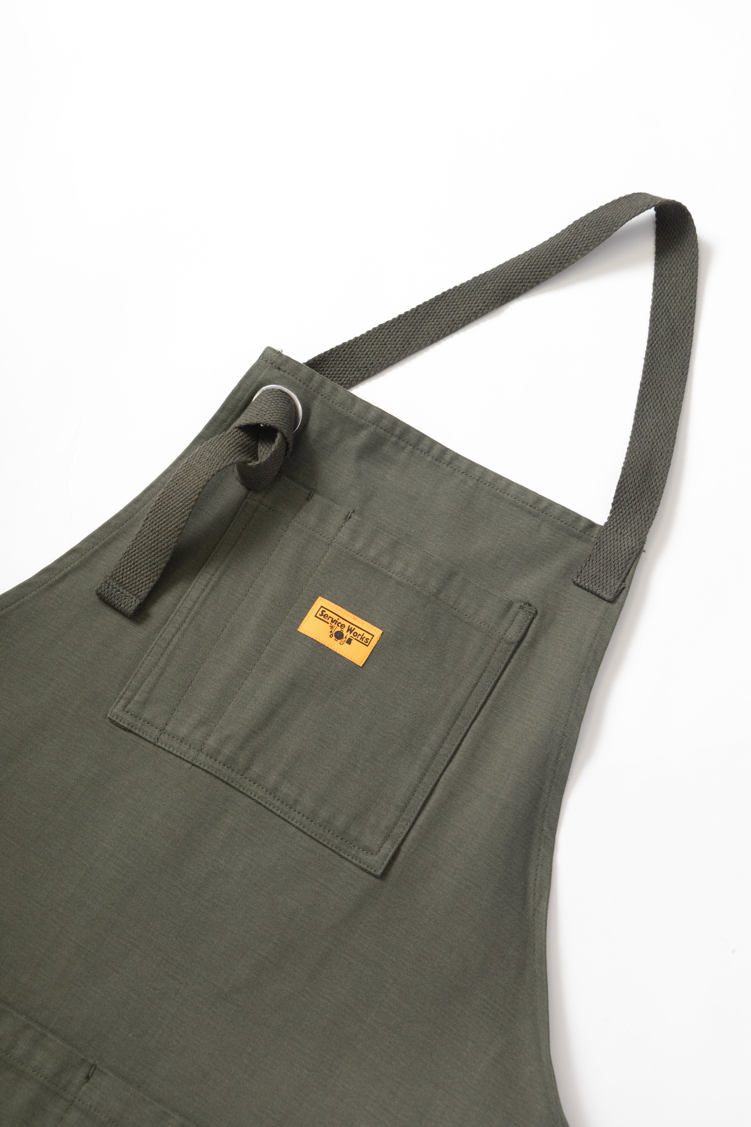 Moleskin Apron - Moss - Image 2