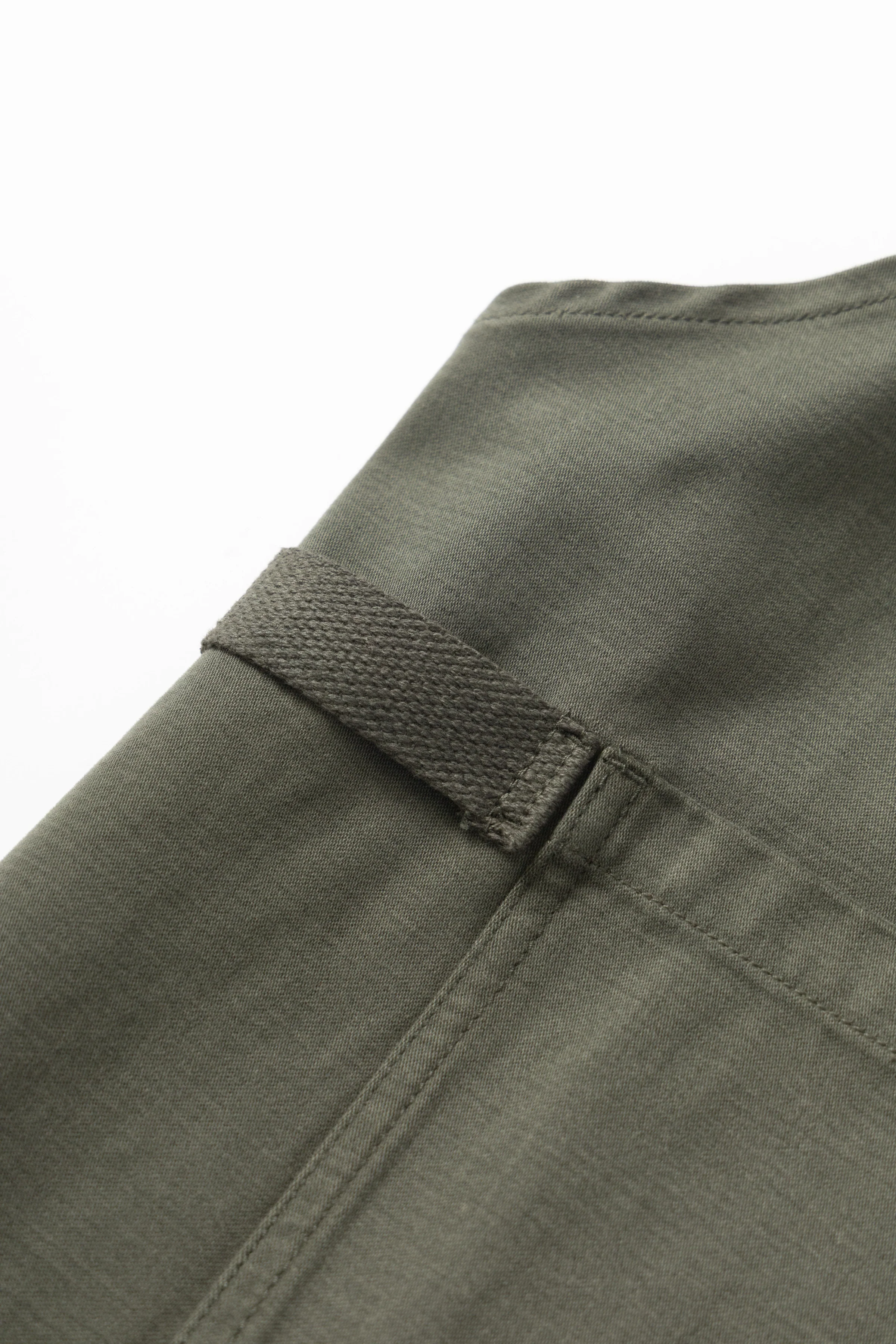Moleskin Apron - Moss - Image 3