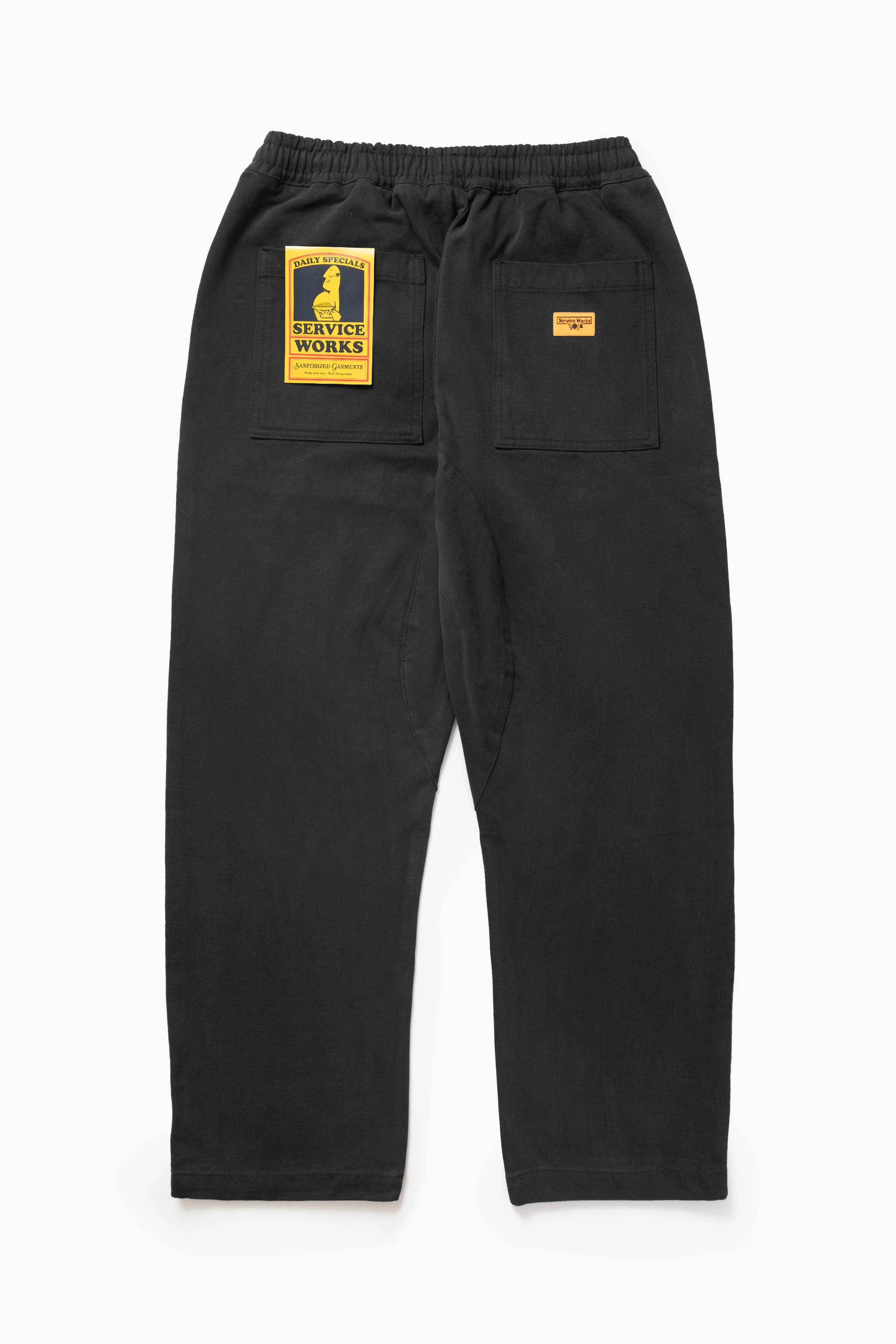 Moleskin Chef Pants - Black - Image 6