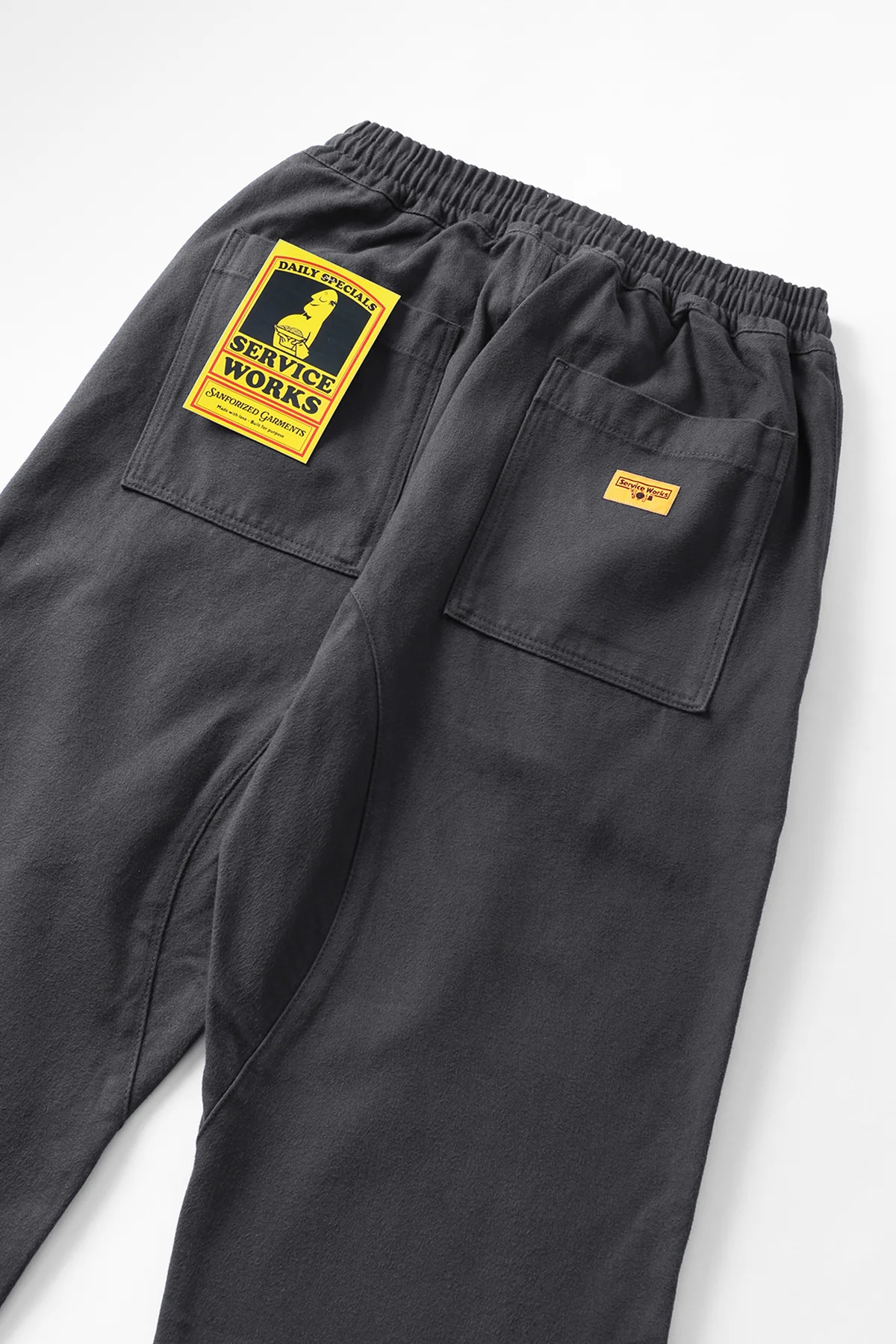 Moleskin Chef Pants - Grey - Image 2