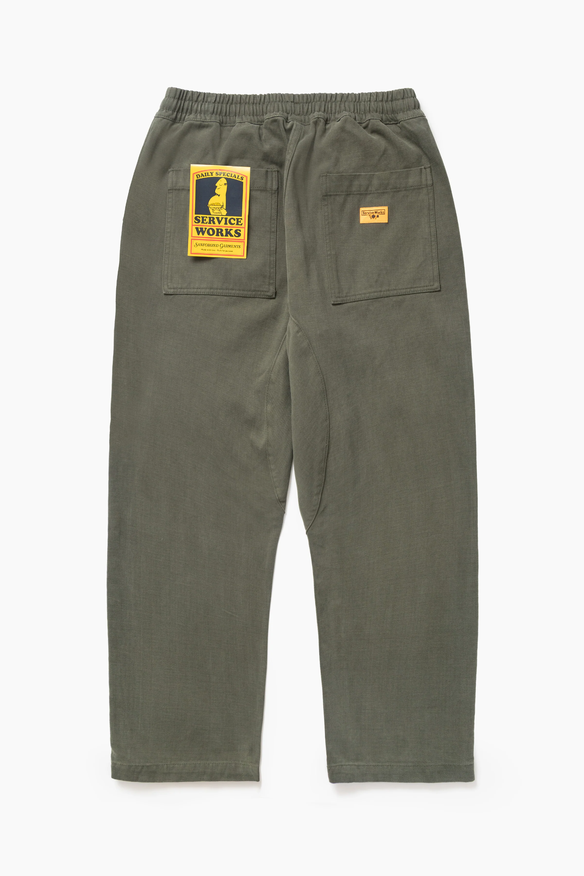Moleskin Chef Pants - Moss - Image 6