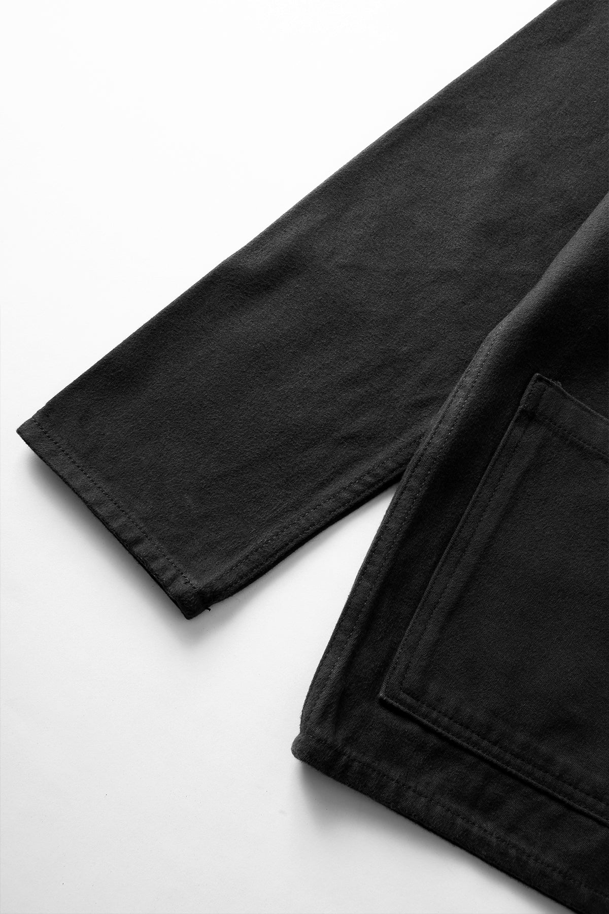 Moleskin Chore Shirt - Black - Image 5