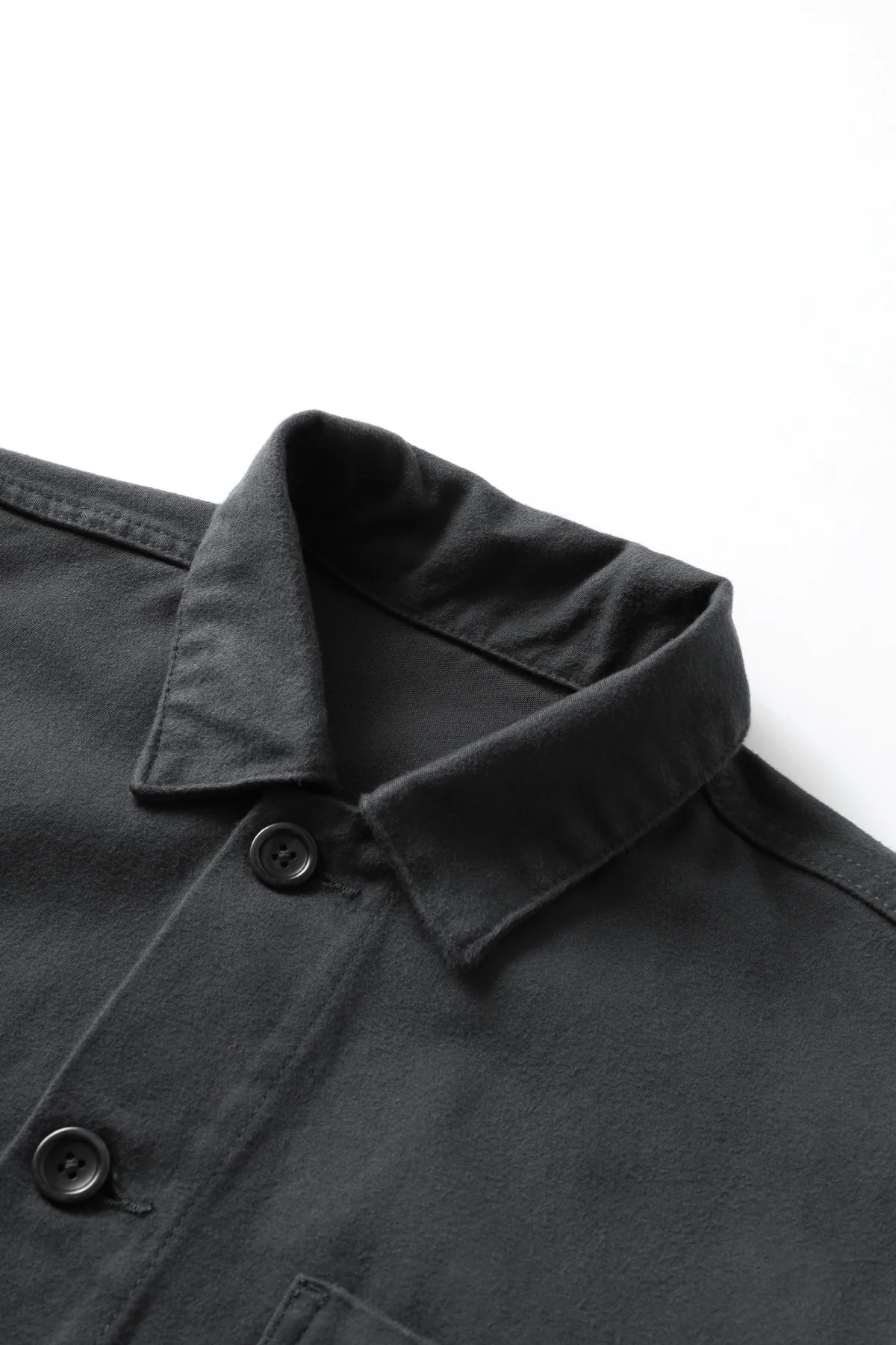 Moleskin Chore Shirt - Grey - Image 4