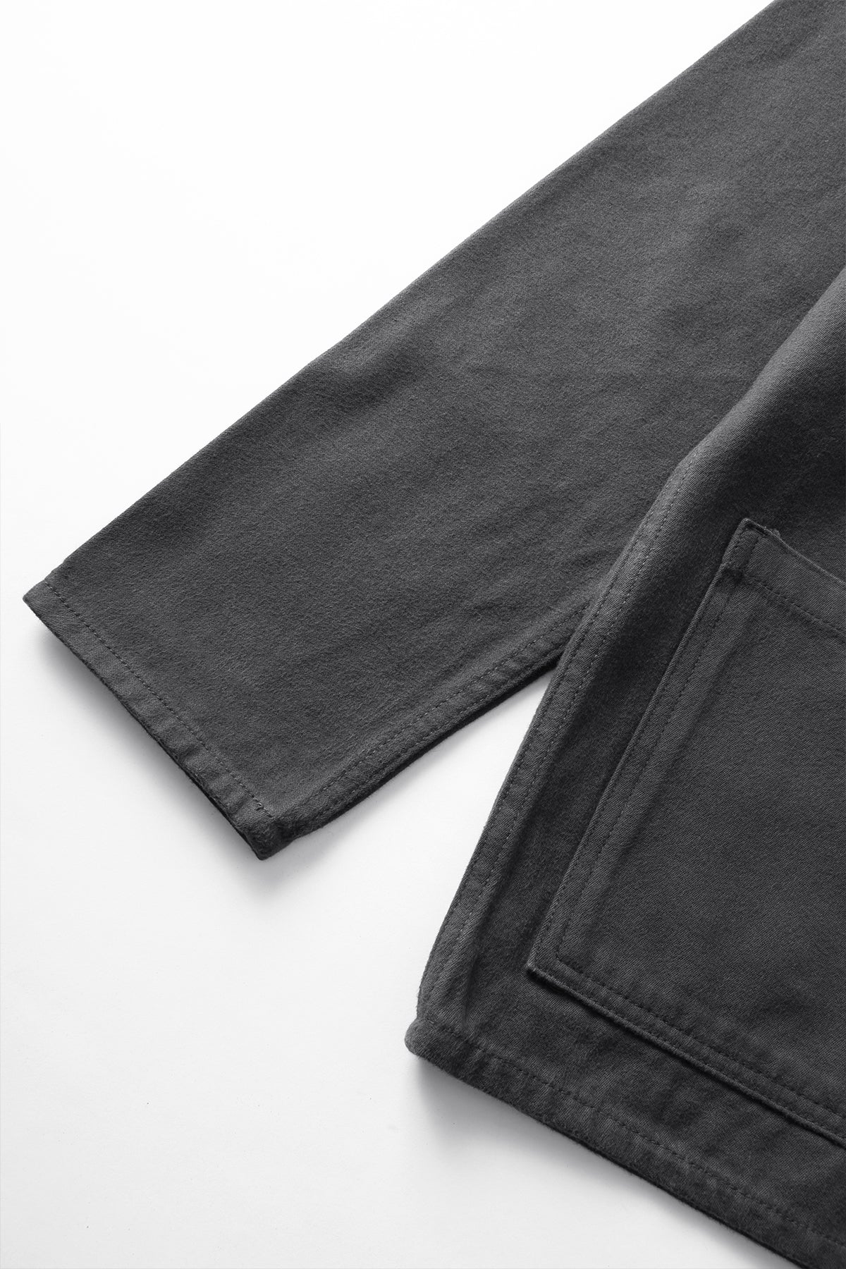 Moleskin Chore Shirt - Grey - Image 5