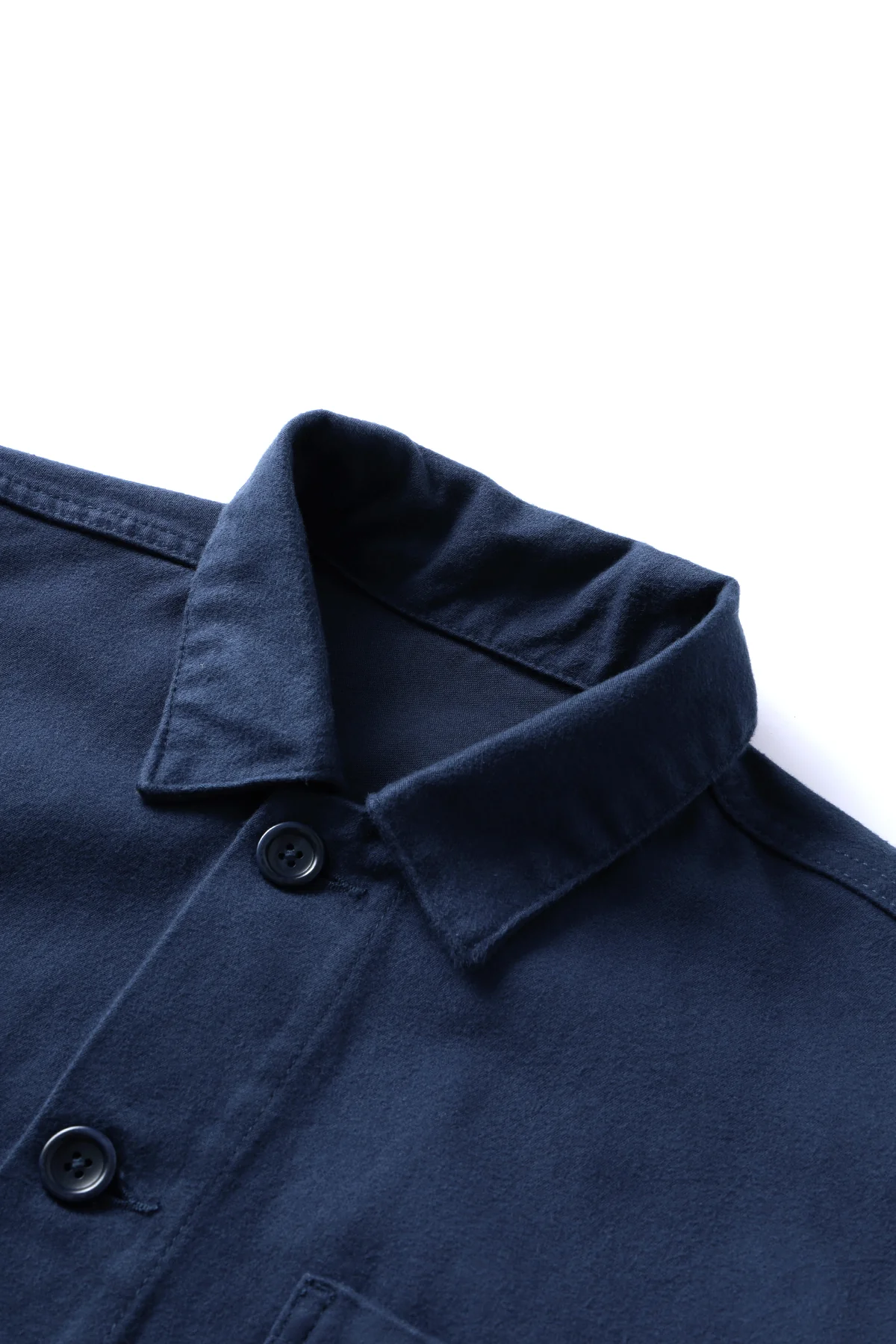 Moleskin Chore Shirt - Navy - Image 4