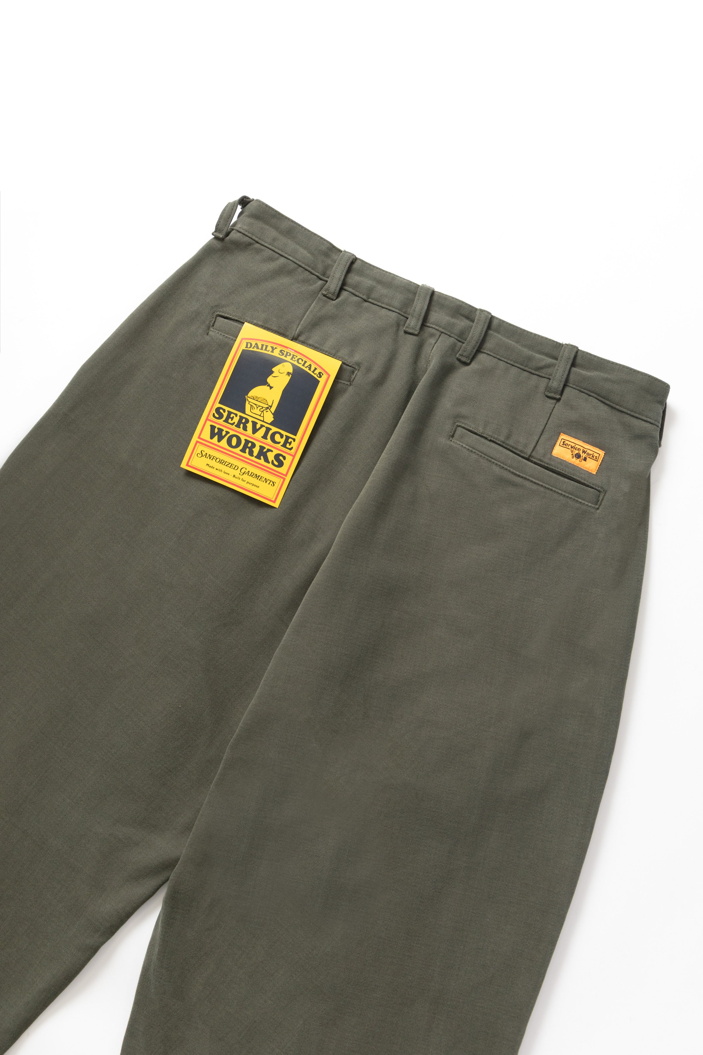 Moleskin Part Timer Pant - Moss - Image 5