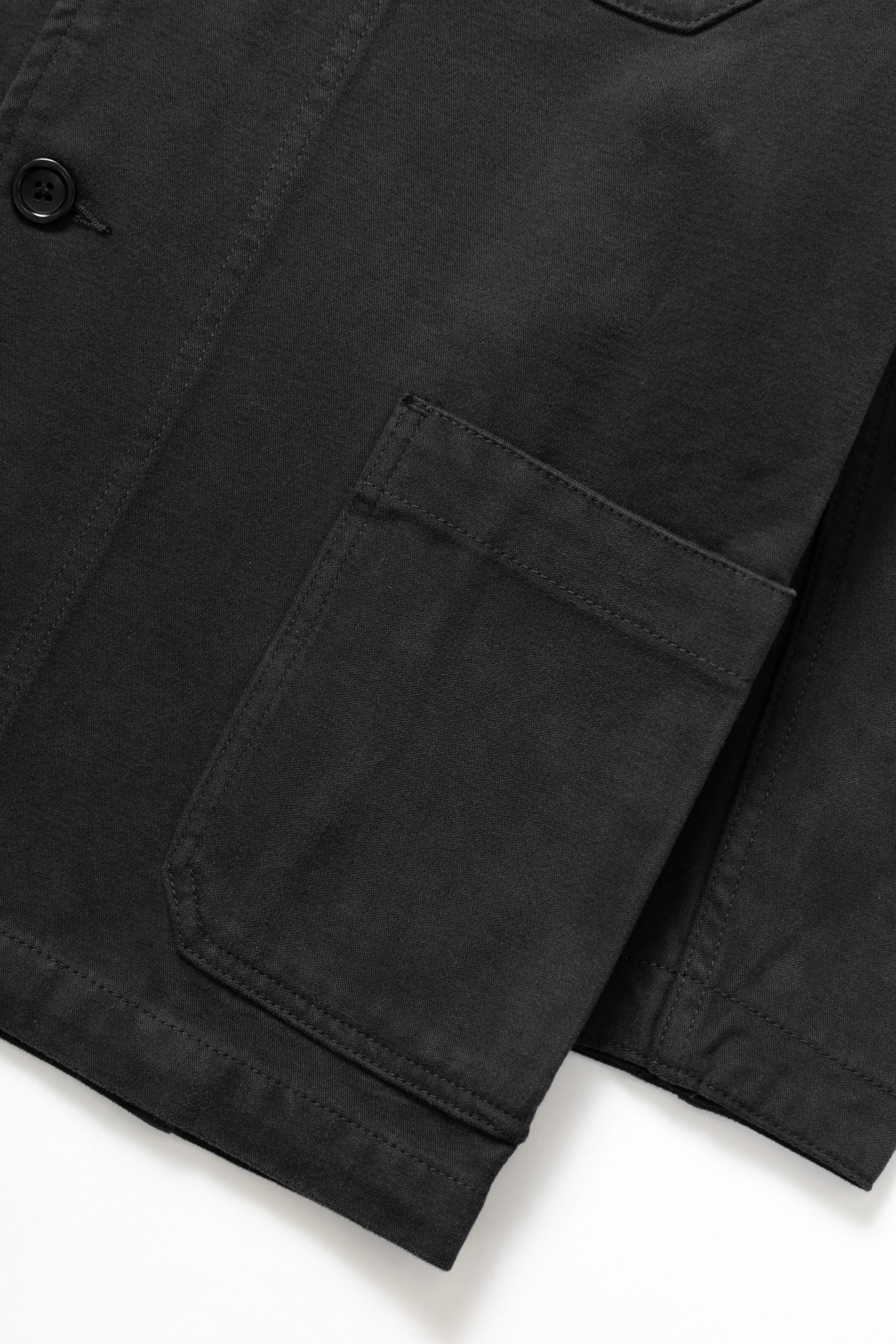Moleskin Server Suit Jacket - Black - Image 3