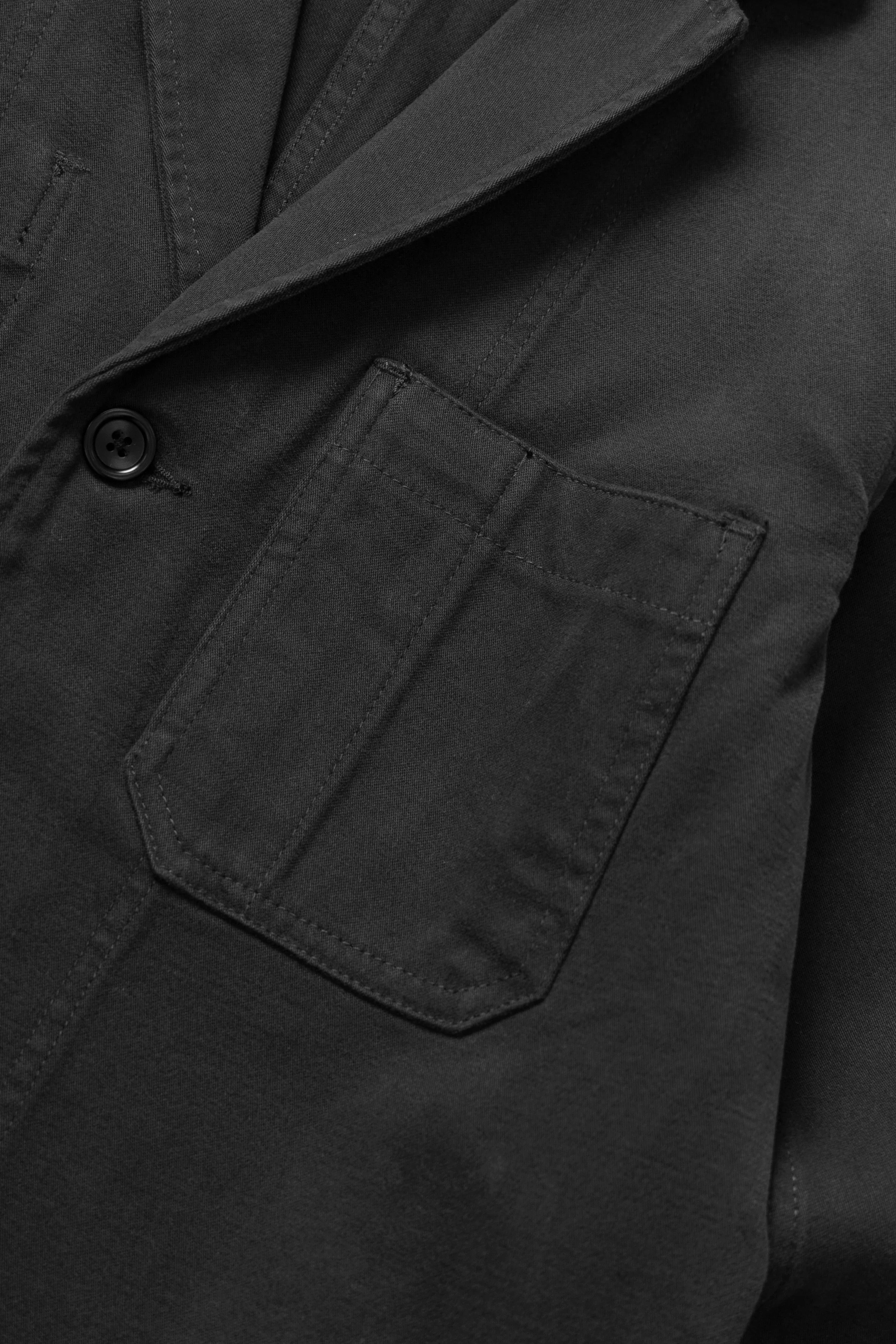 Moleskin Server Suit Jacket - Black - Image 4
