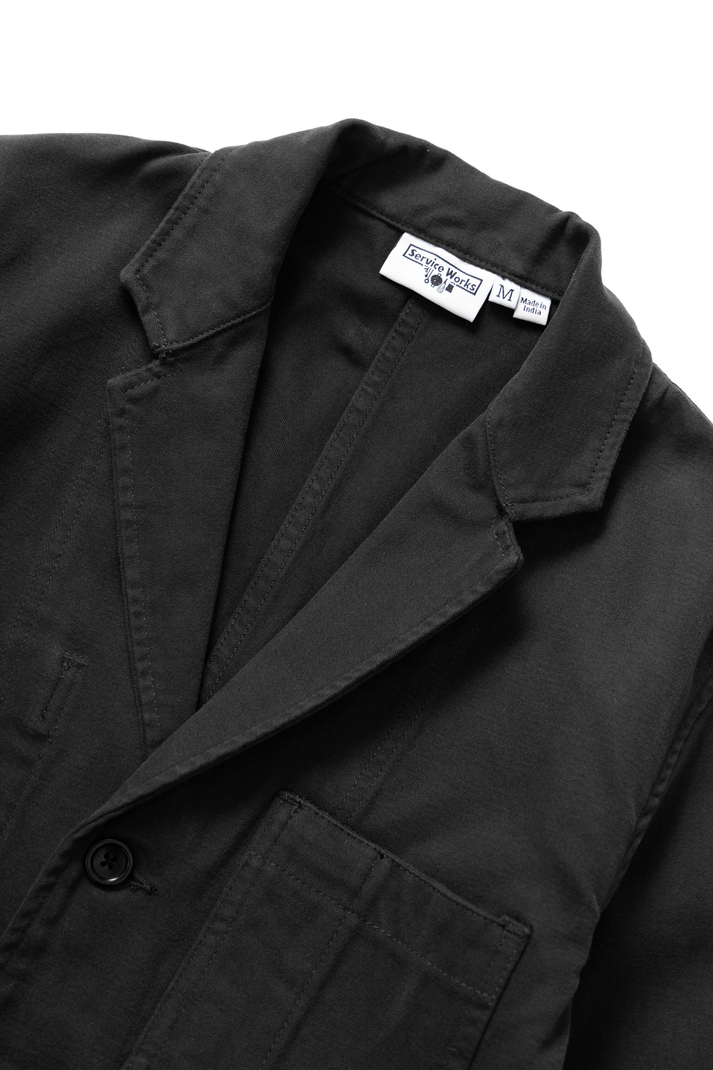 Moleskin Server Suit Jacket - Black - Image 5