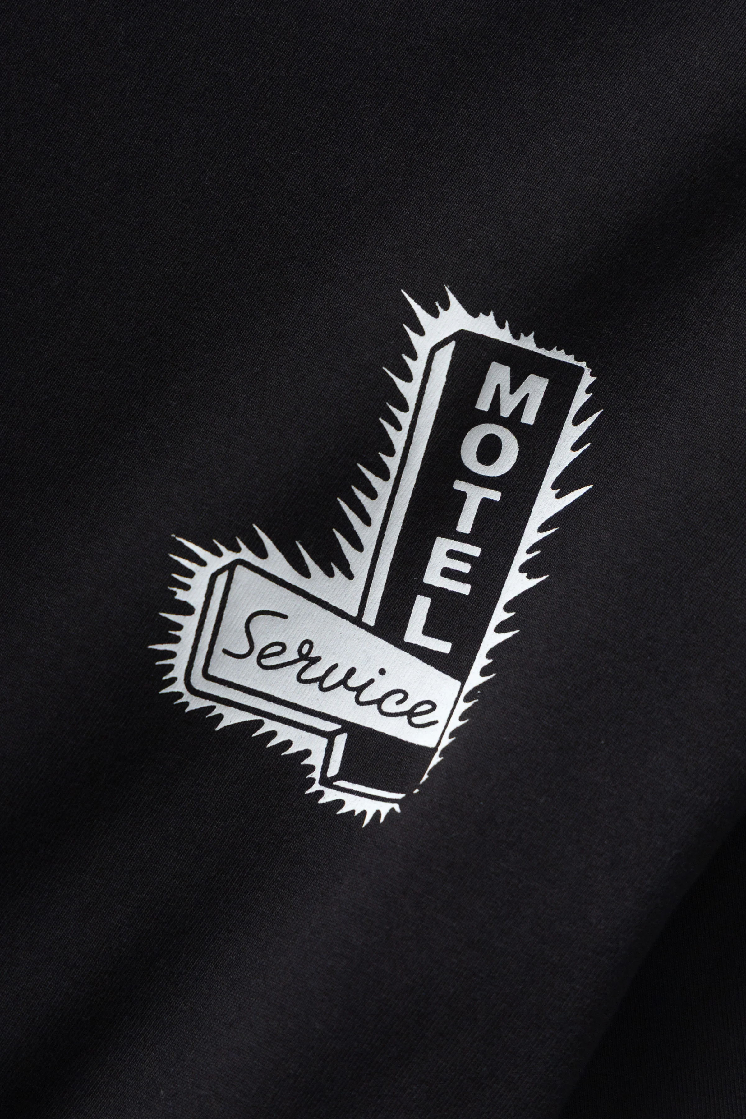 Motel Tee - Black - Image 5