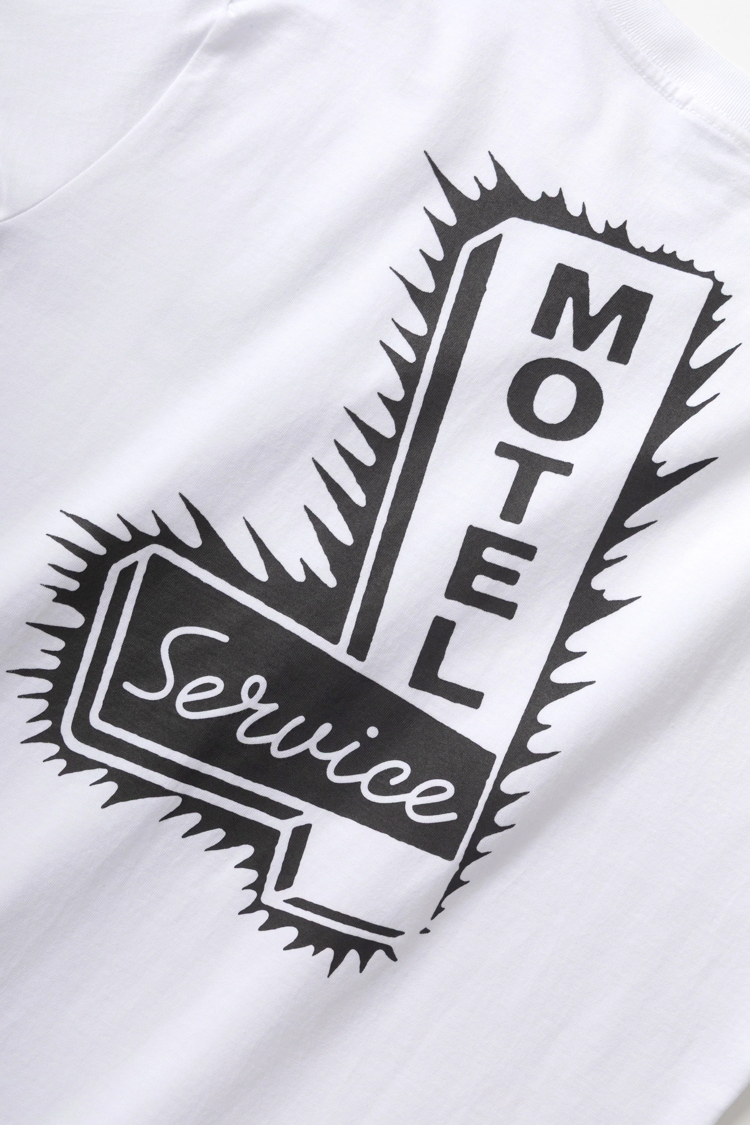 Motel Tee - White - Image 4