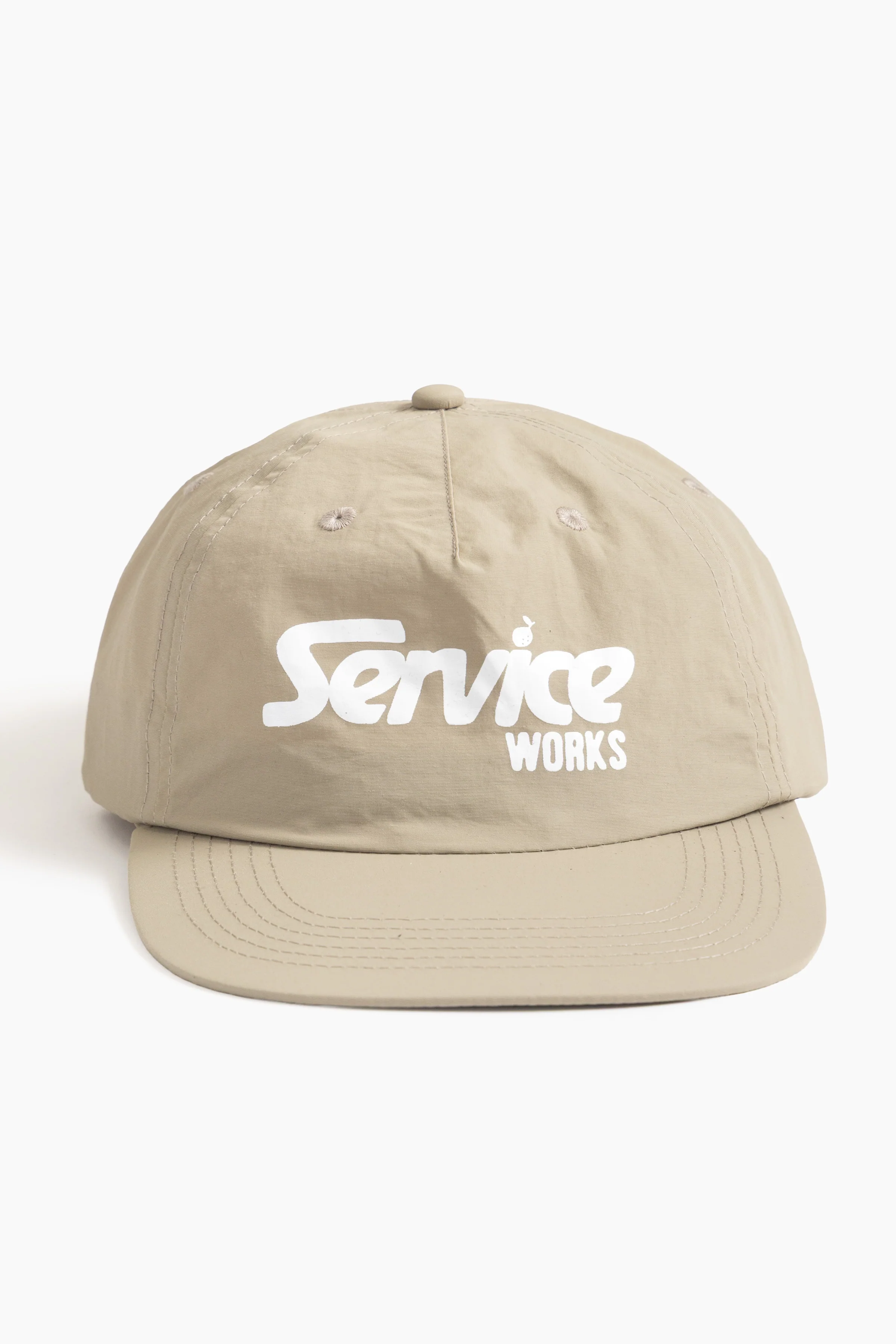 Nylon Drivers Cap - Khaki - Image 5