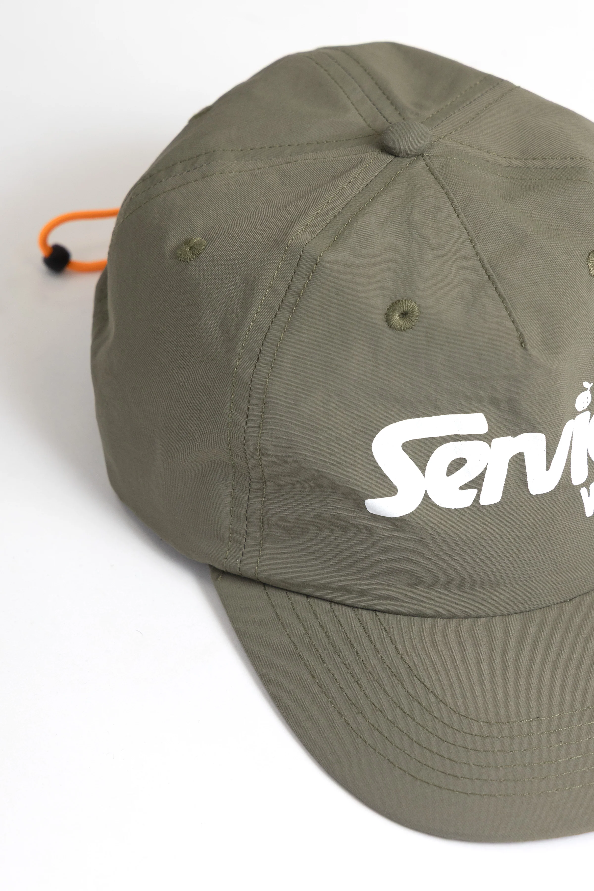 Nylon Drivers Cap - Olive - Image 3