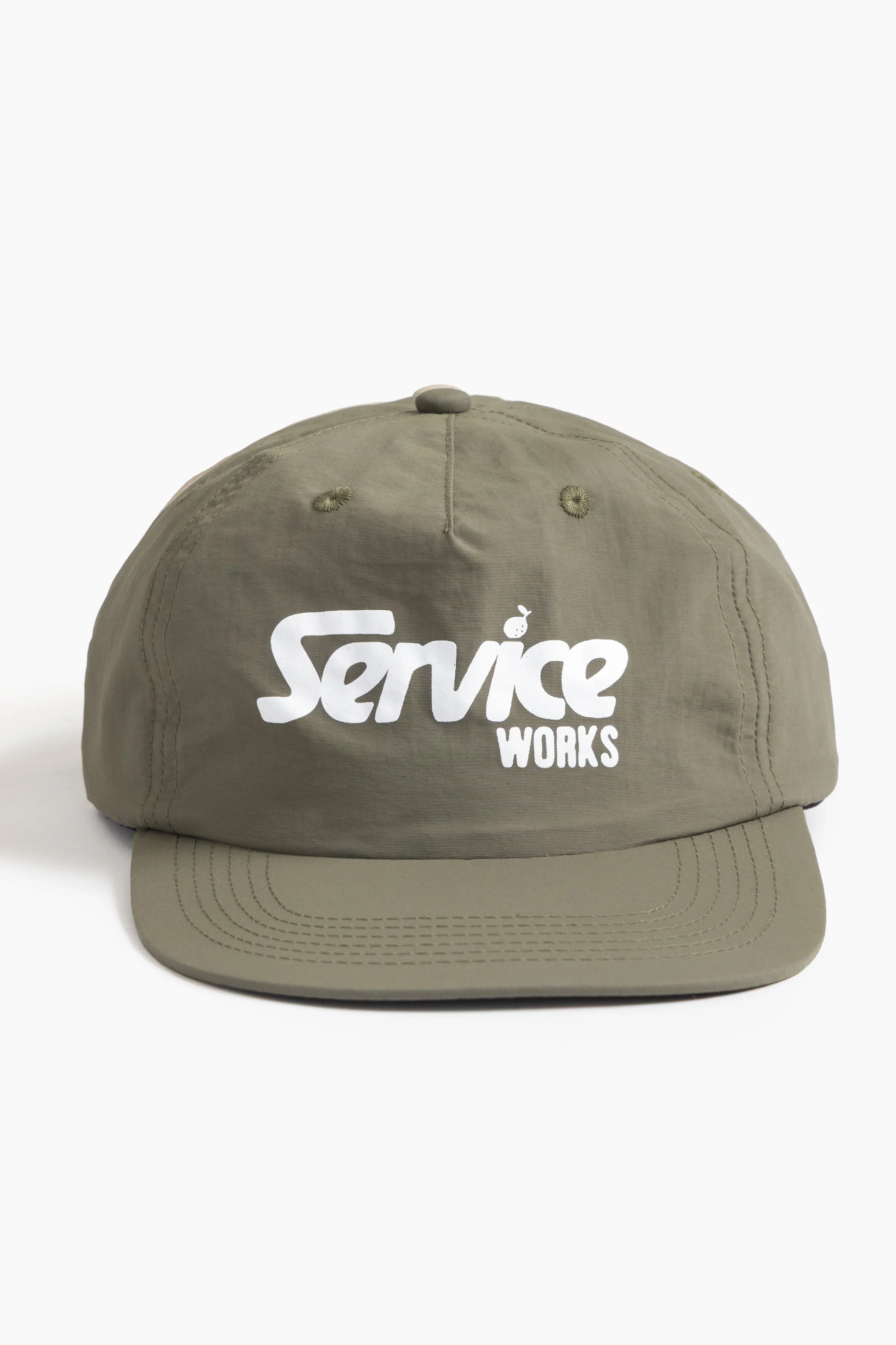 Nylon Drivers Cap - Olive - Image 4