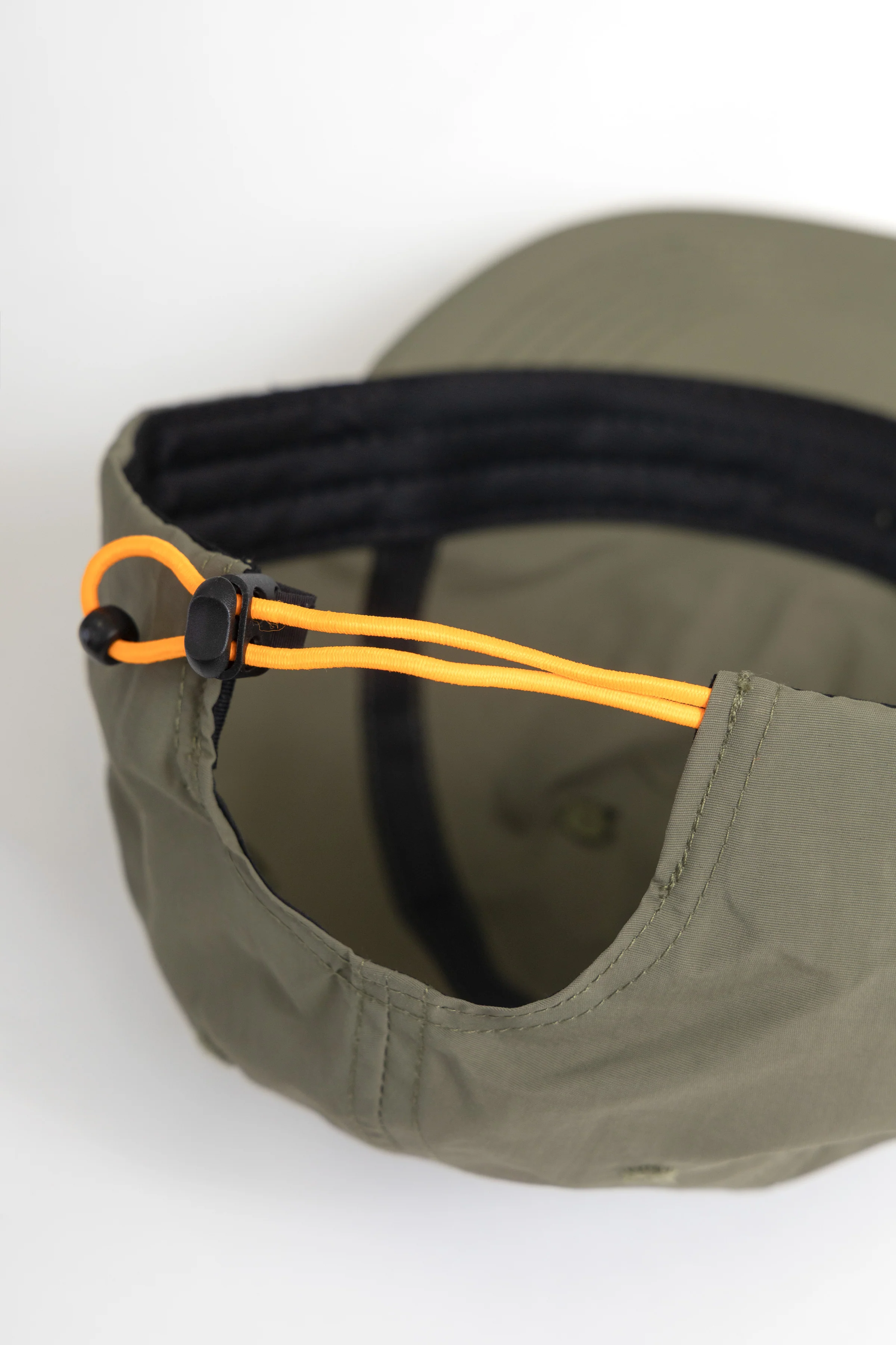 Nylon Drivers Cap - Olive - Image 5