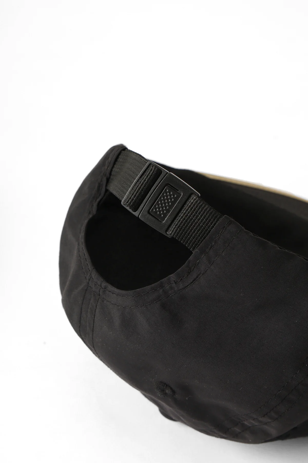 Nylon Sticker Cap - Black - Image 3