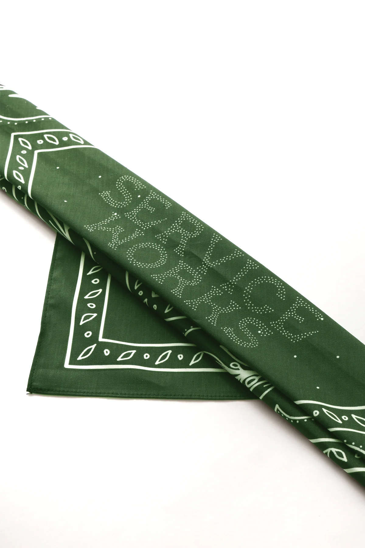 Olive Branch Bandana - Olive - Image 2
