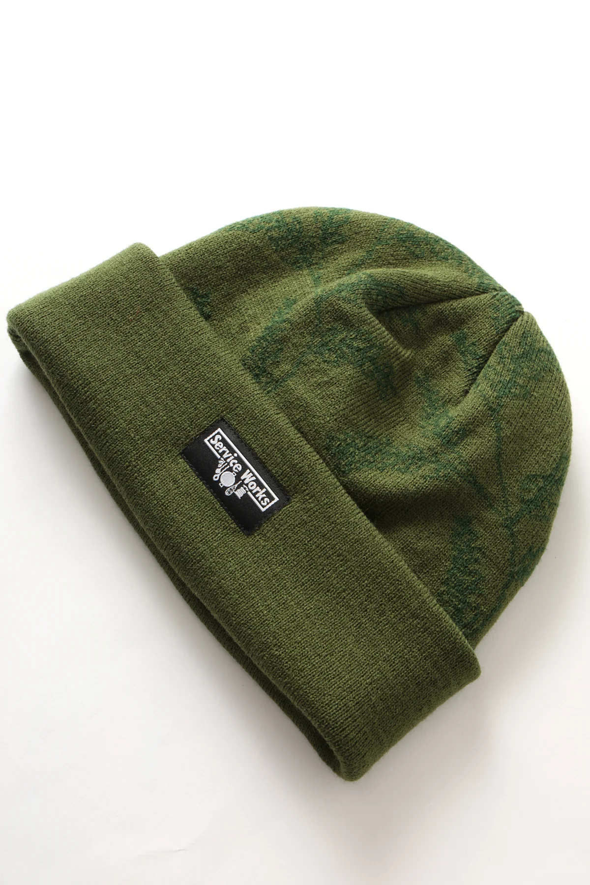 Olive Branch Beanie - Olive - Image 2