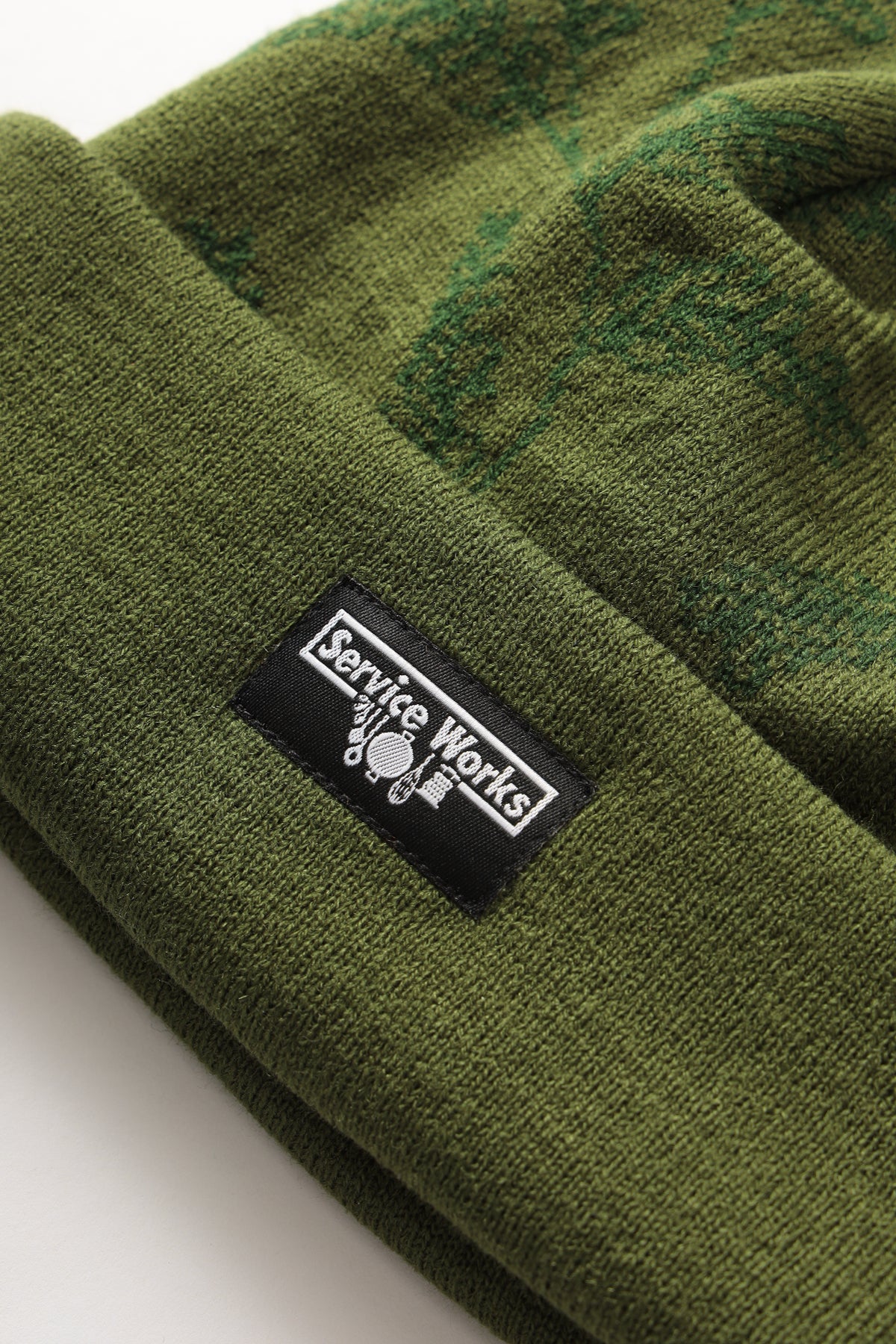 Olive Branch Beanie - Olive - Image 3