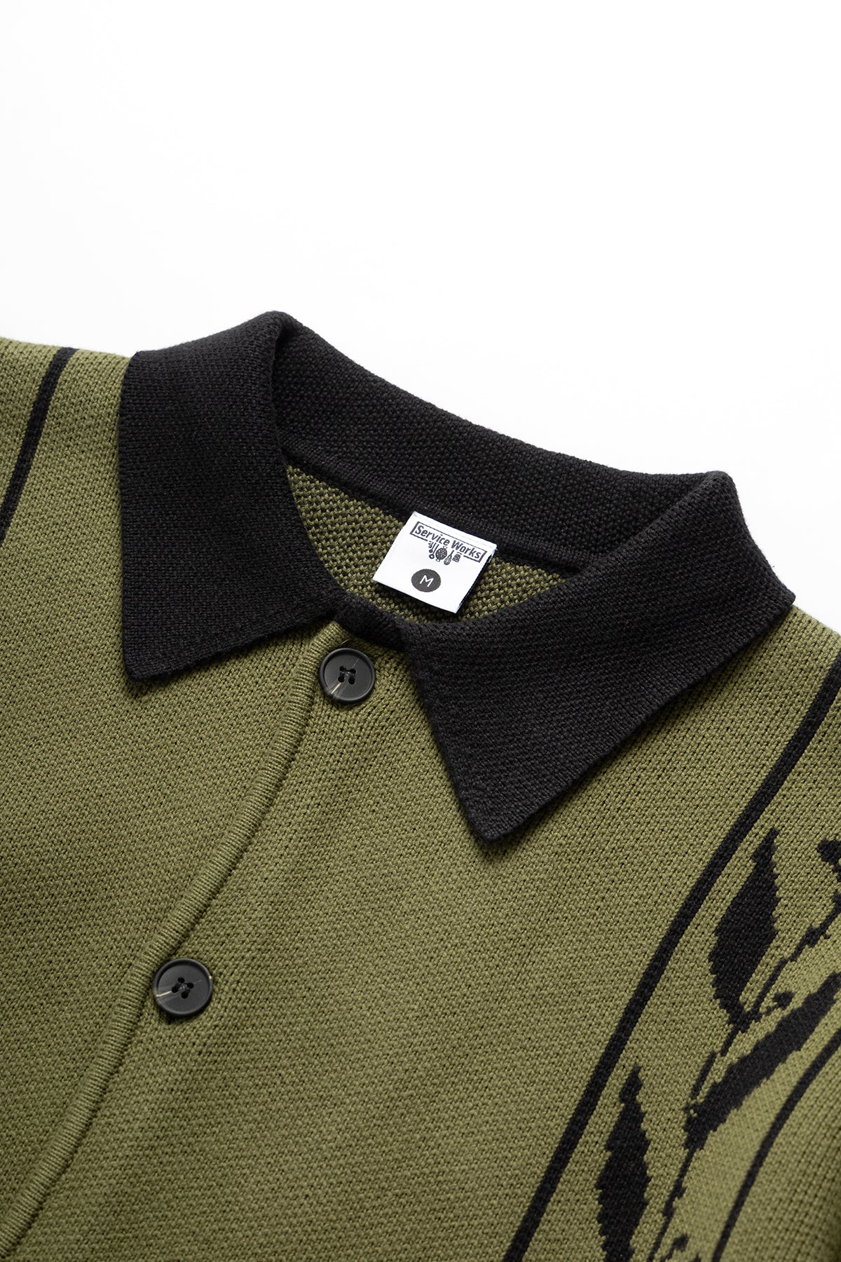 Olive Branch Pullover - Olive - Image 3