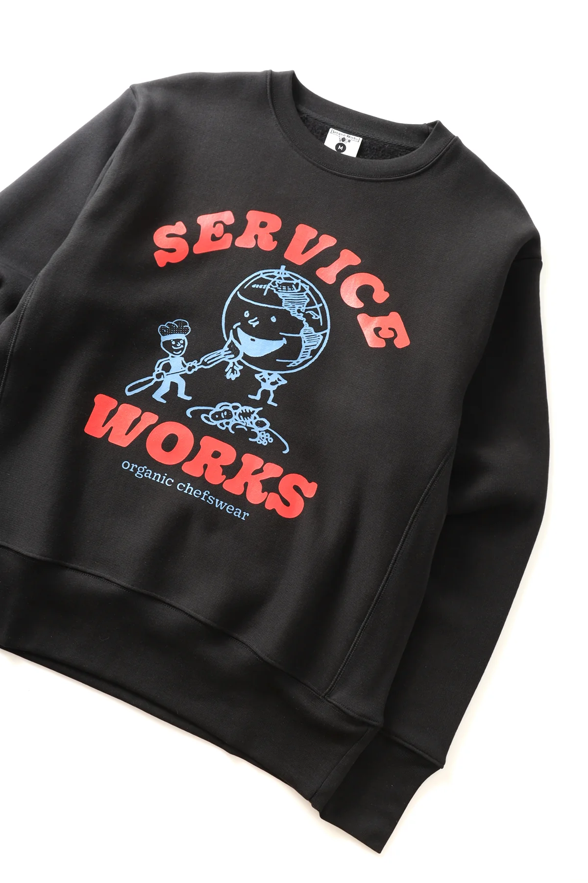 Organic Chefswear Crewneck - Black - Image 2