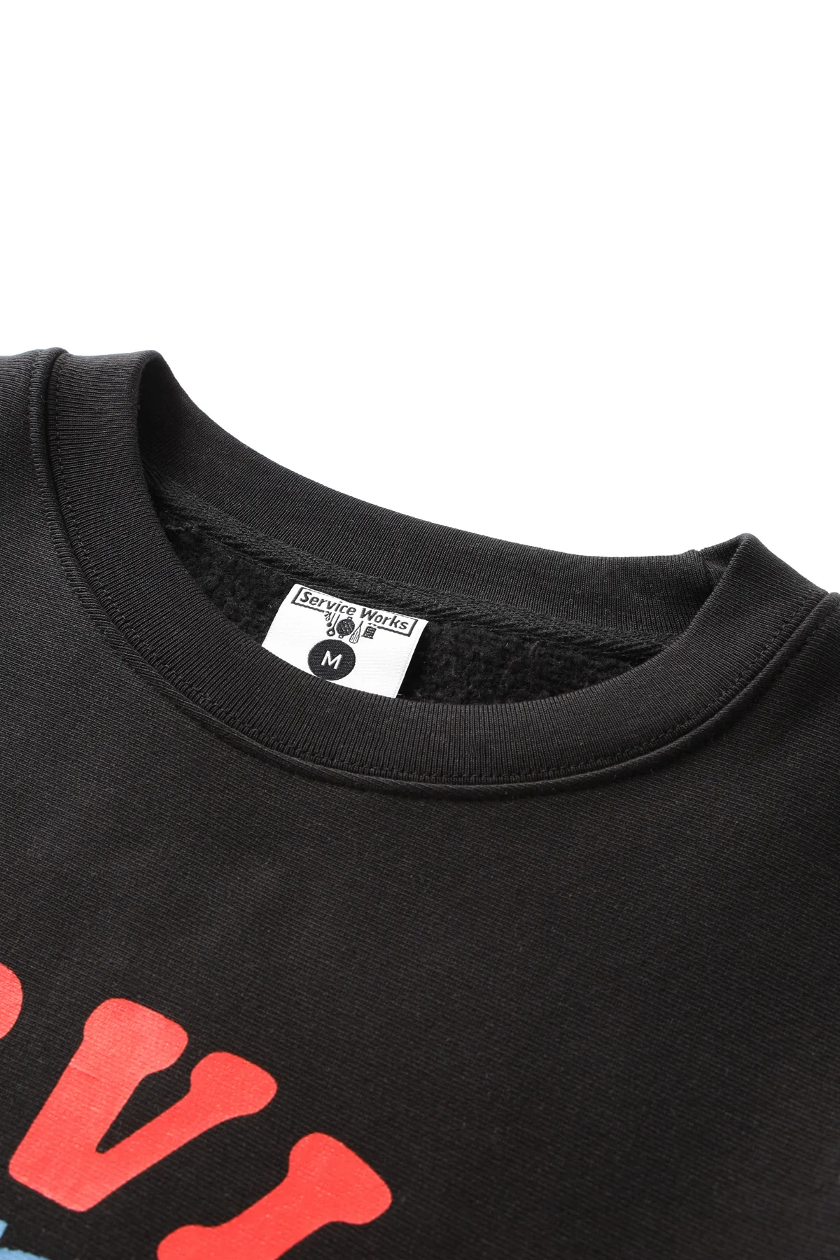 Organic Chefswear Crewneck - Black - Image 3
