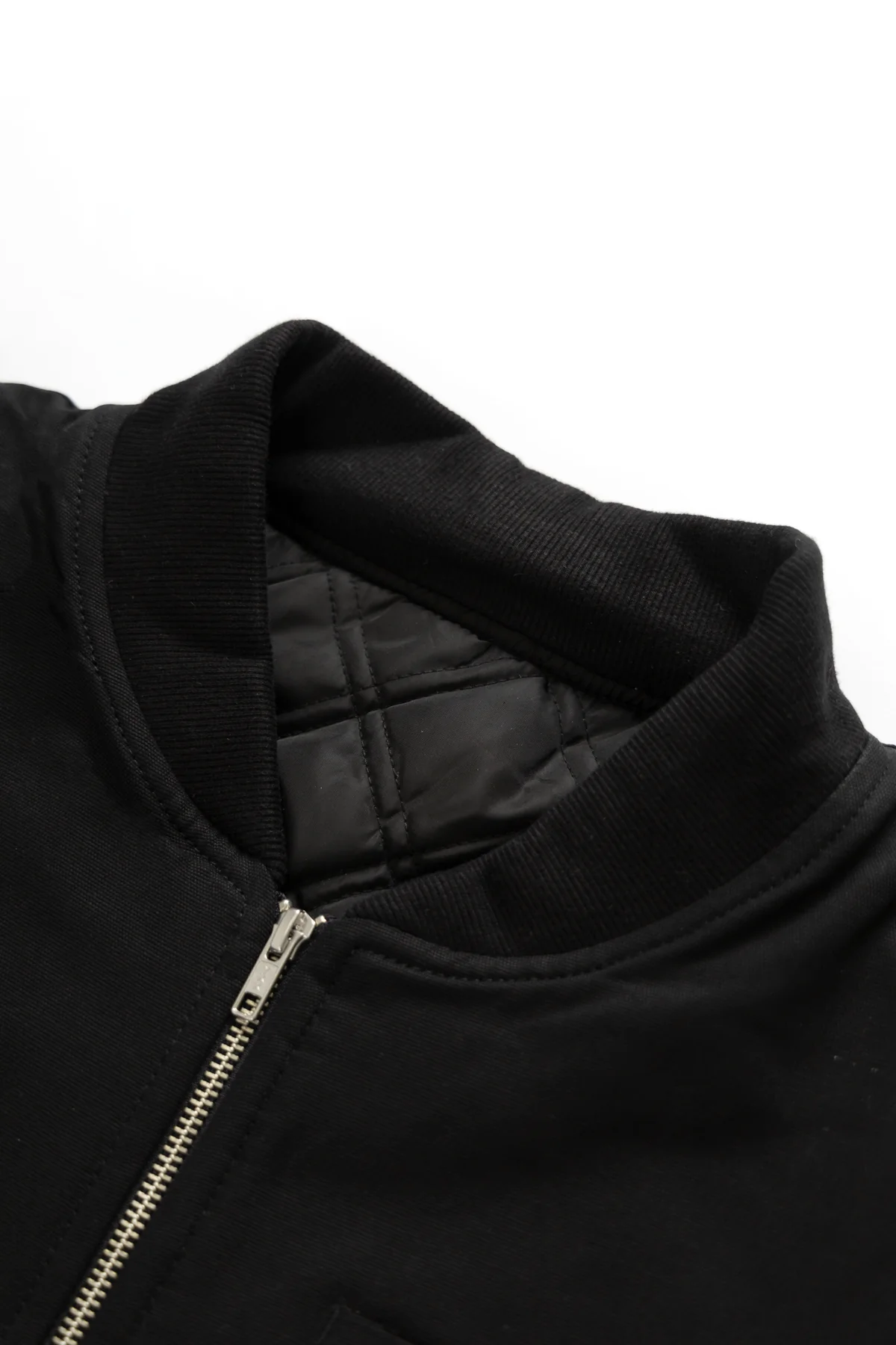 Padded Work Vest Jacket - Black - Image 4