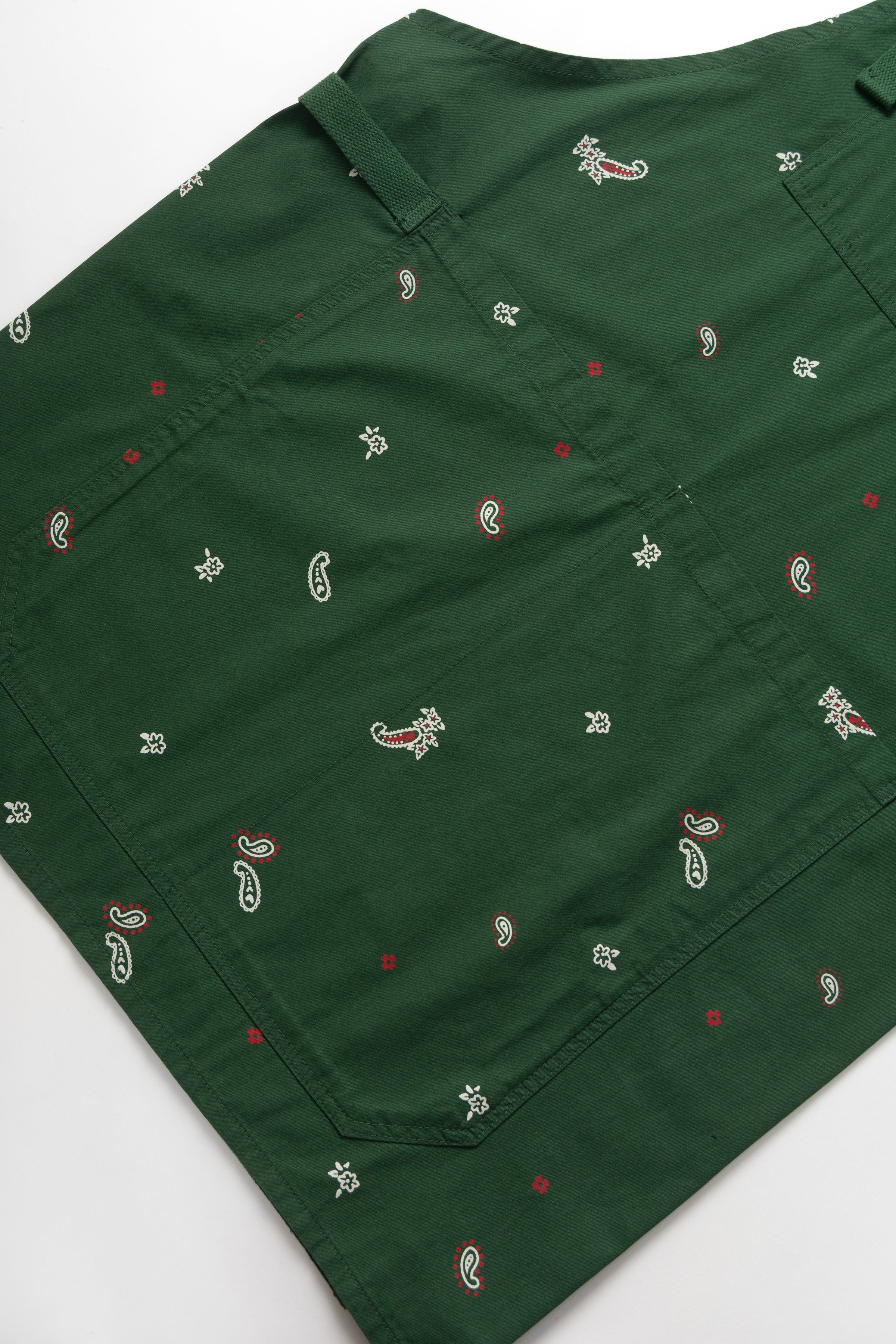 Paisley Apron - Forest - Image 3