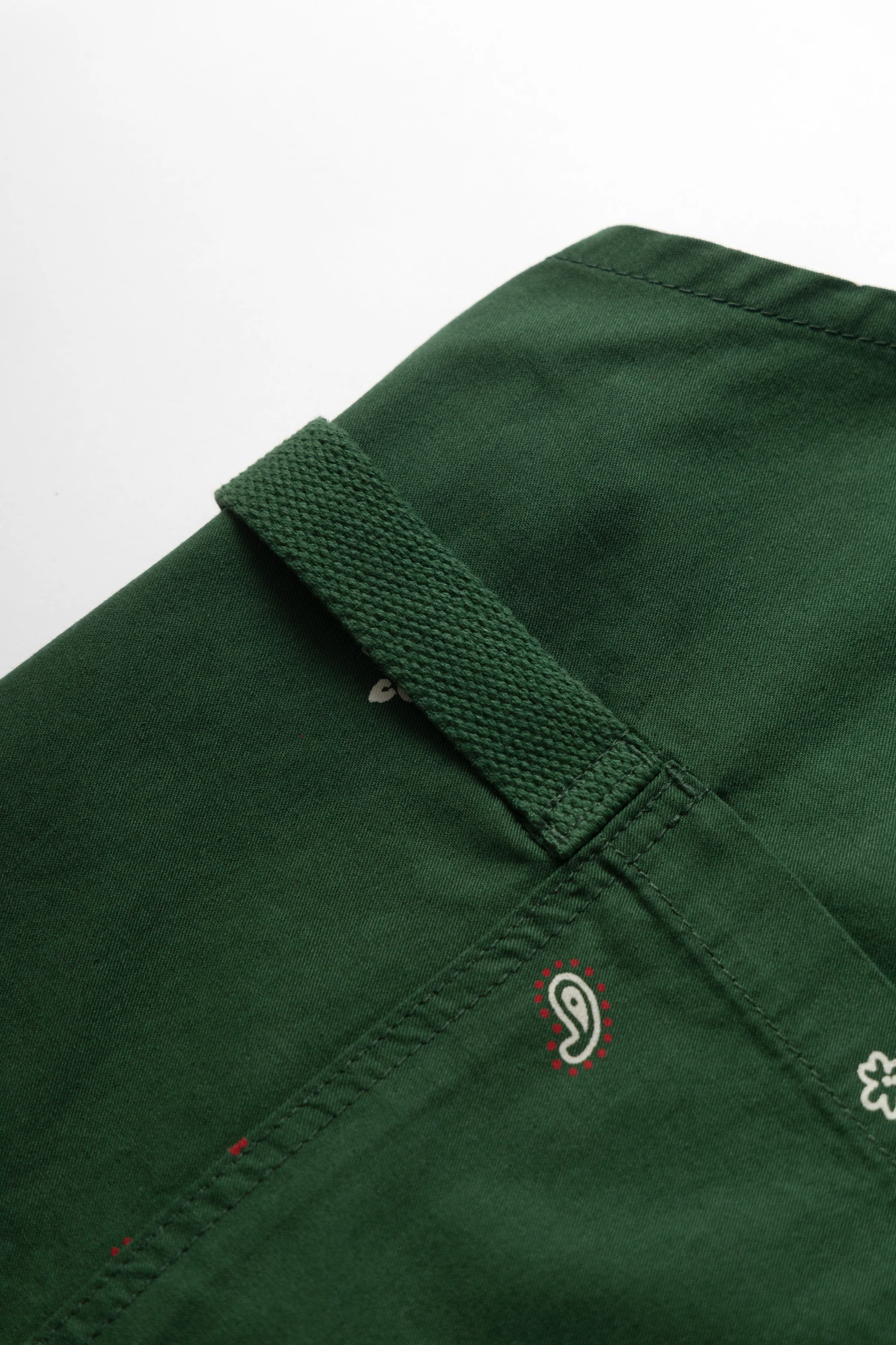 Paisley Apron - Forest - Image 4