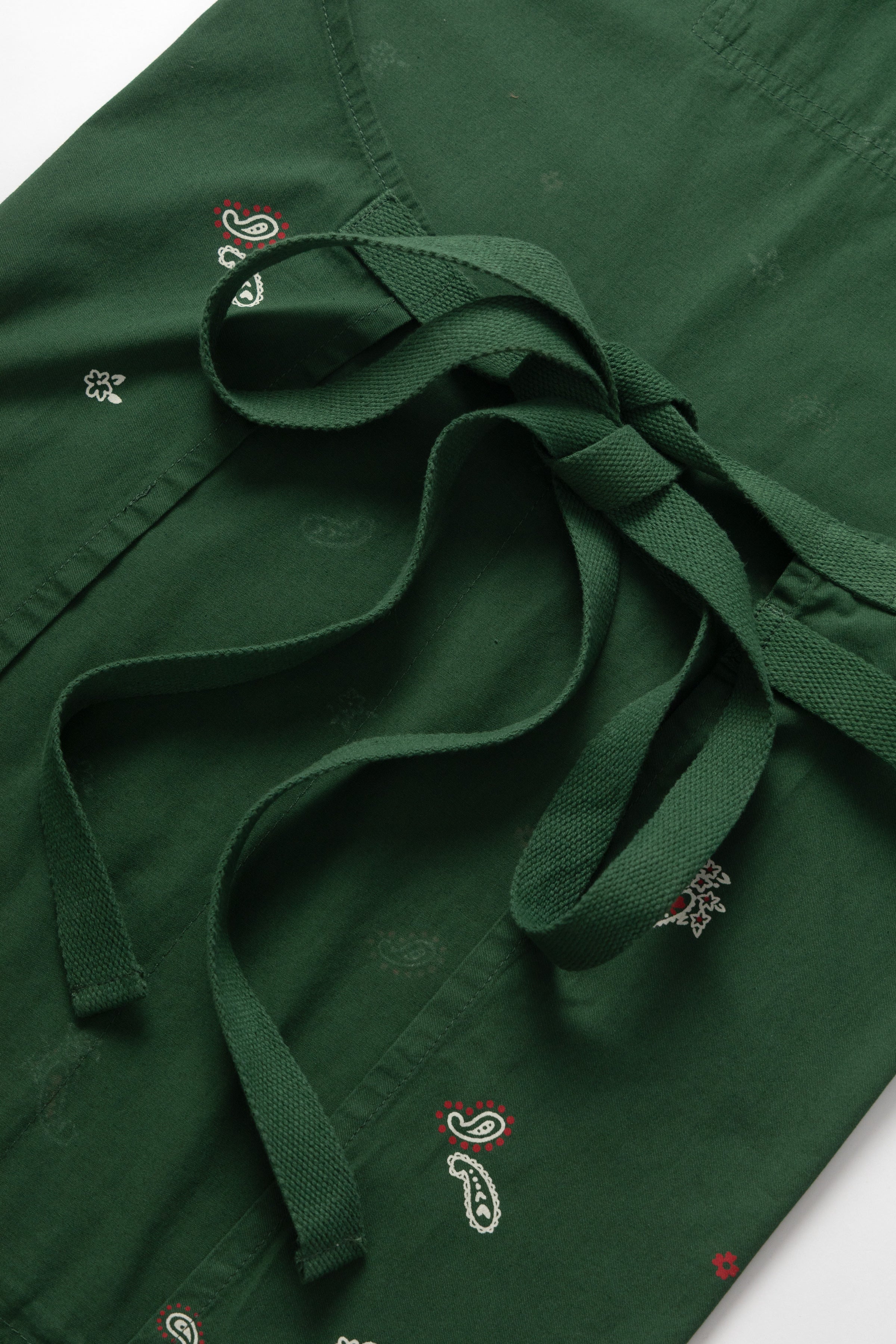 Paisley Apron - Forest - Image 6
