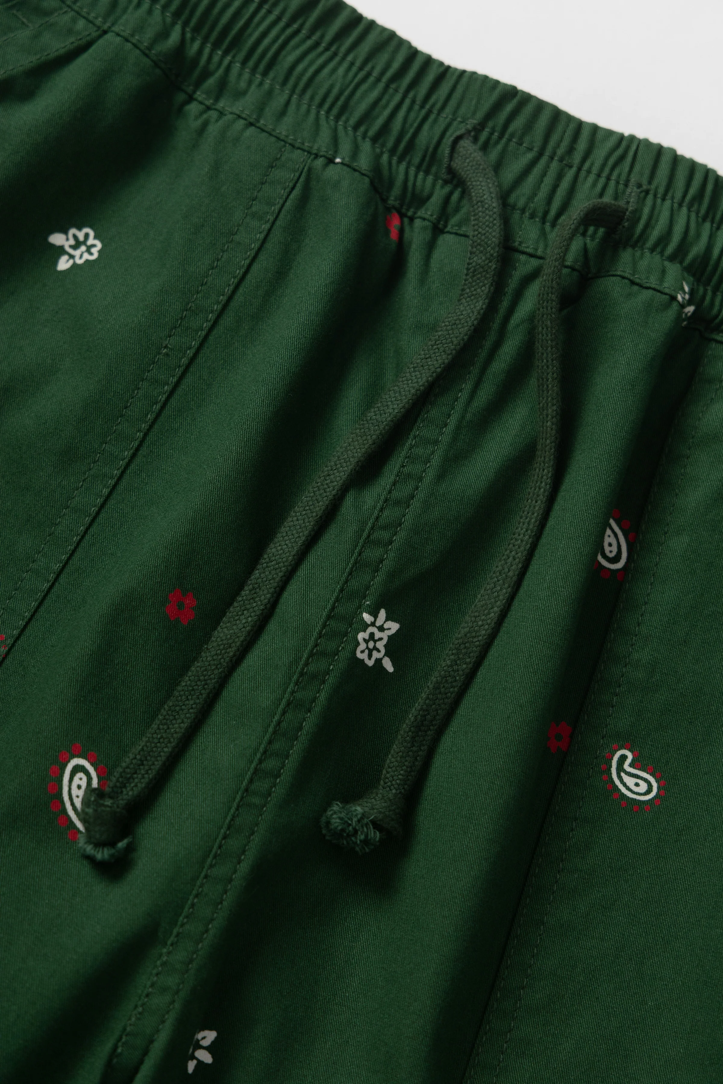 Paisley Chef Pants - Forest - Image 3