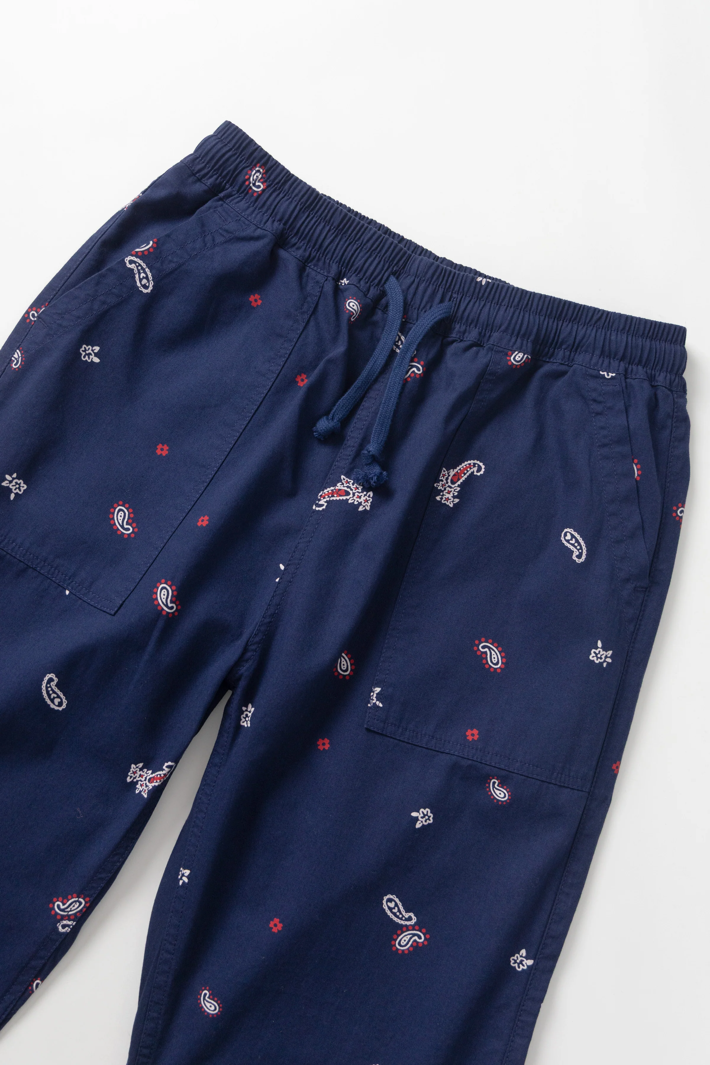 Paisley Chef Pants - Royal - Image 2