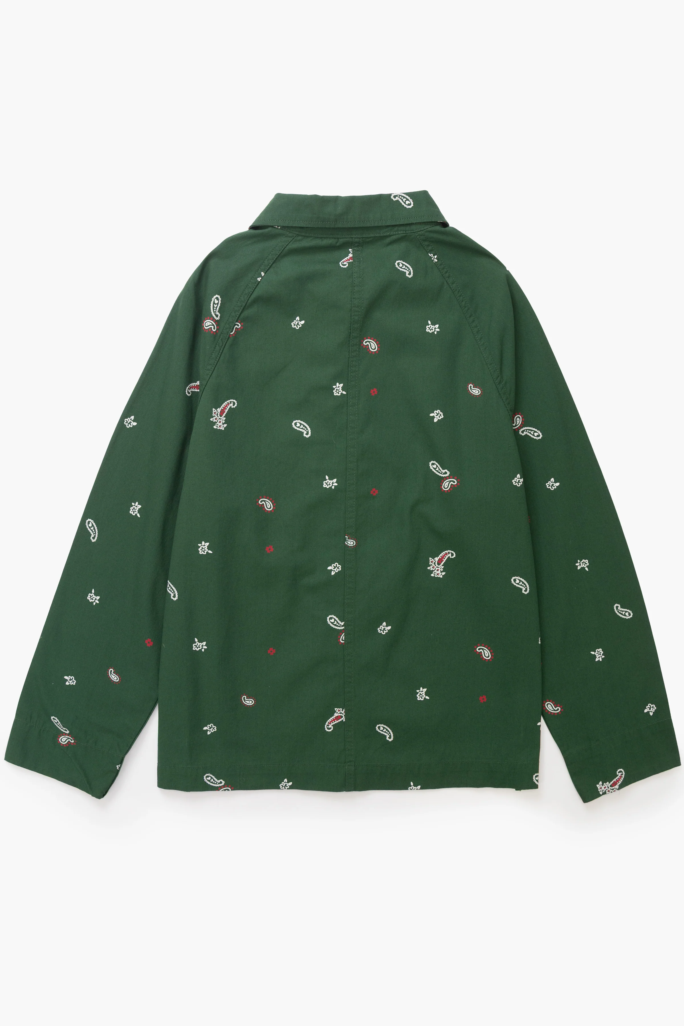 Paisley Front Of House Jacket - Forest - Image 7