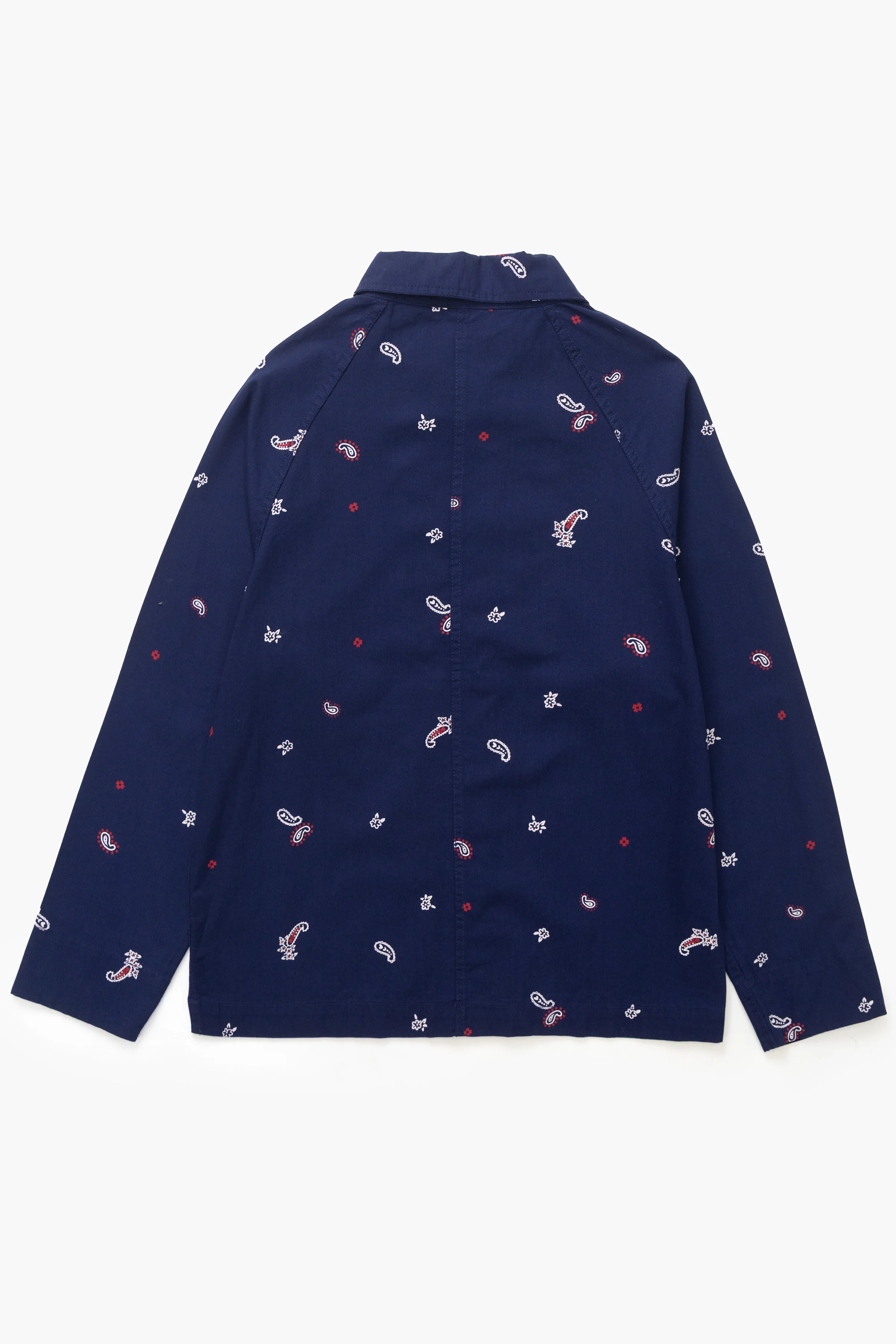 Paisley Front Of House Jacket - Royal - Image 7