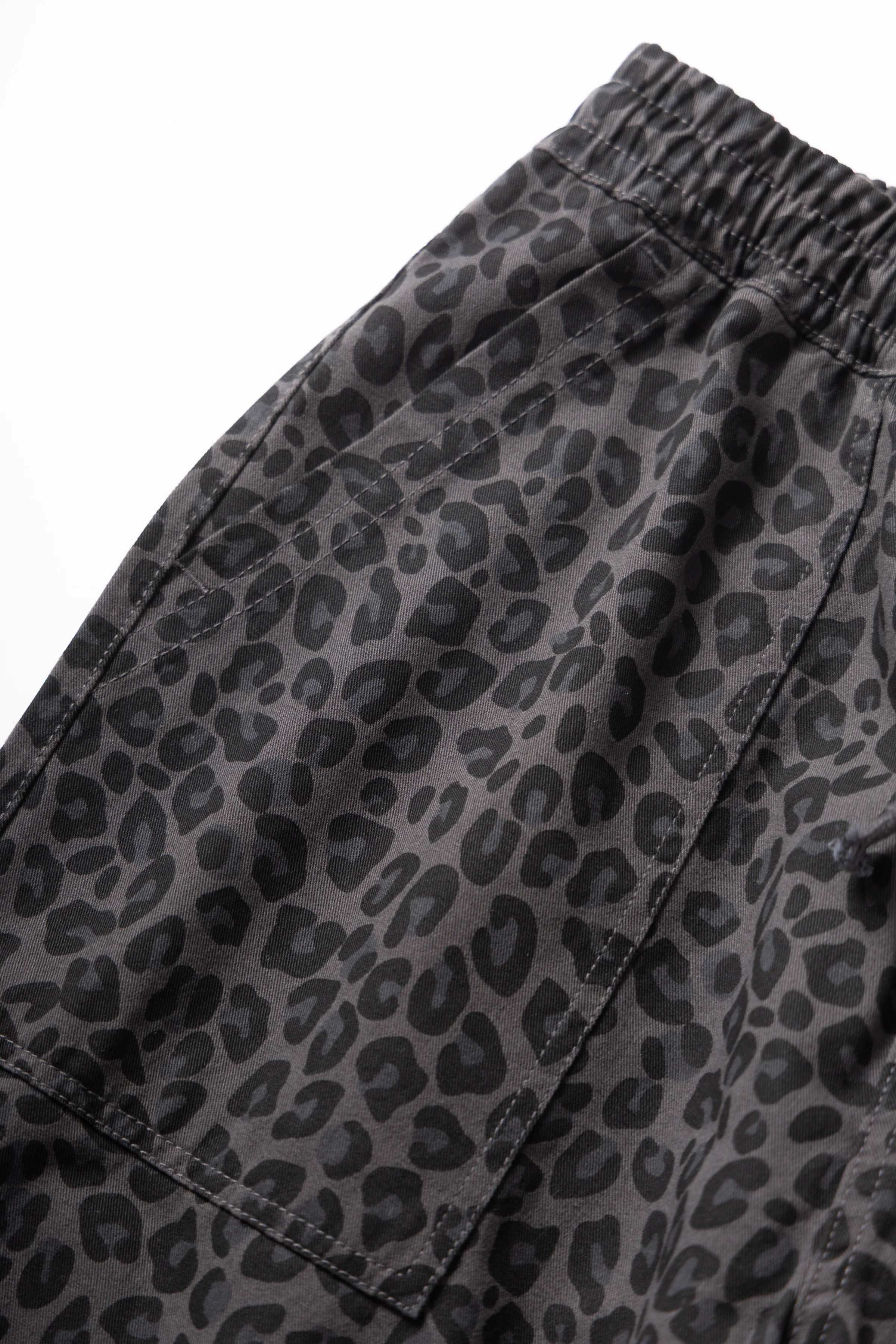 Patterned Chef Pants - Black Leopard - Image 4