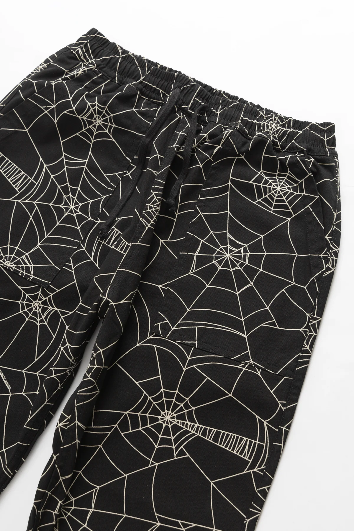 Patterned Chef Pants - Black Web - Image 3