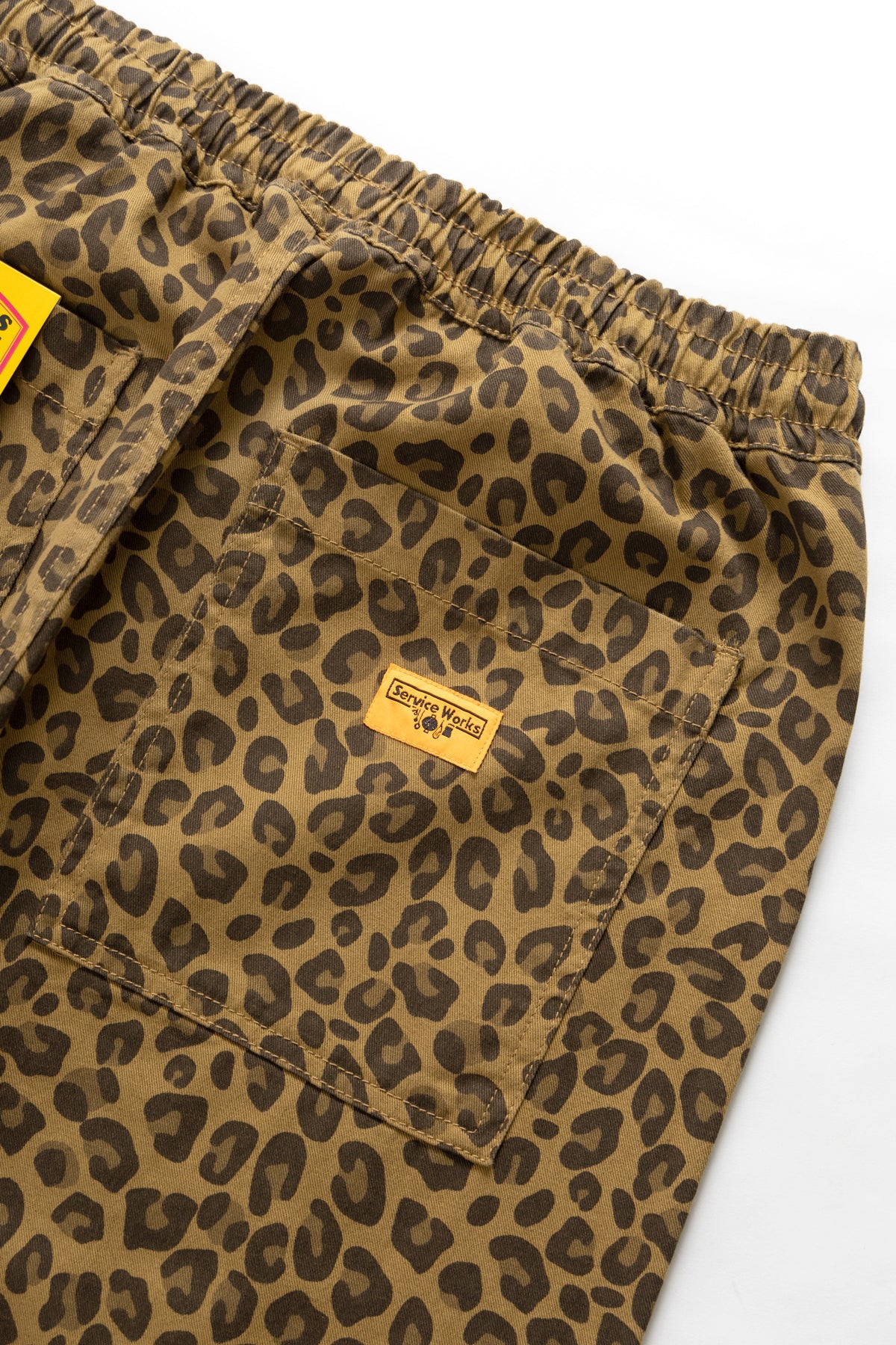 Patterned Chef Pants - Brown Leopard - Image 6